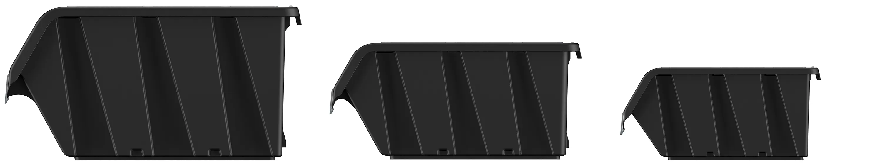 KISTENBERG Truck 23 F dirbtuvių padėklas – KTR23F – juodas