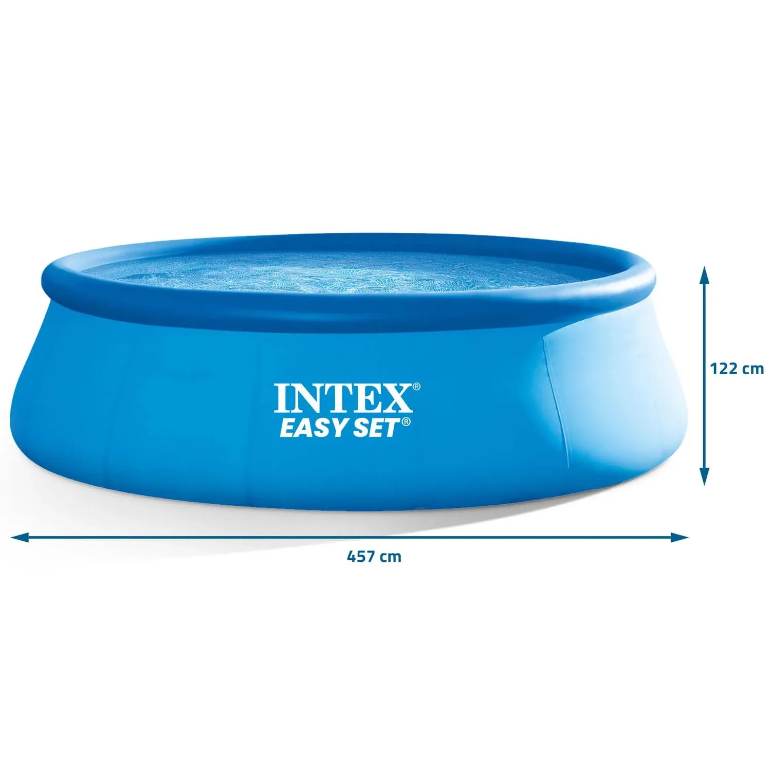 Sodo išplėtimo baseinas 457 x 122 cm 18 viename INTEX 26168 + burbulų aparatas NEMOKAMAI - nuotrauka 1