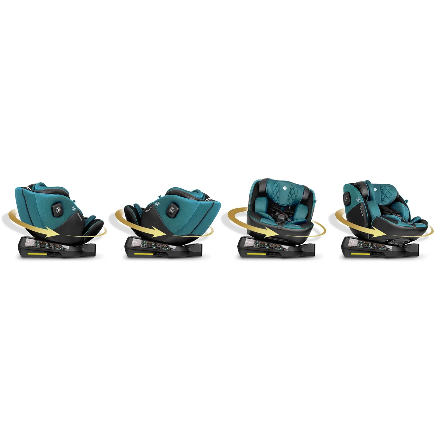 „Nukido Prestige Line“ automobilinė kėdutė, juoda ir mėlyna, 0-36 kg, ISOFIX - nuotrauka 1