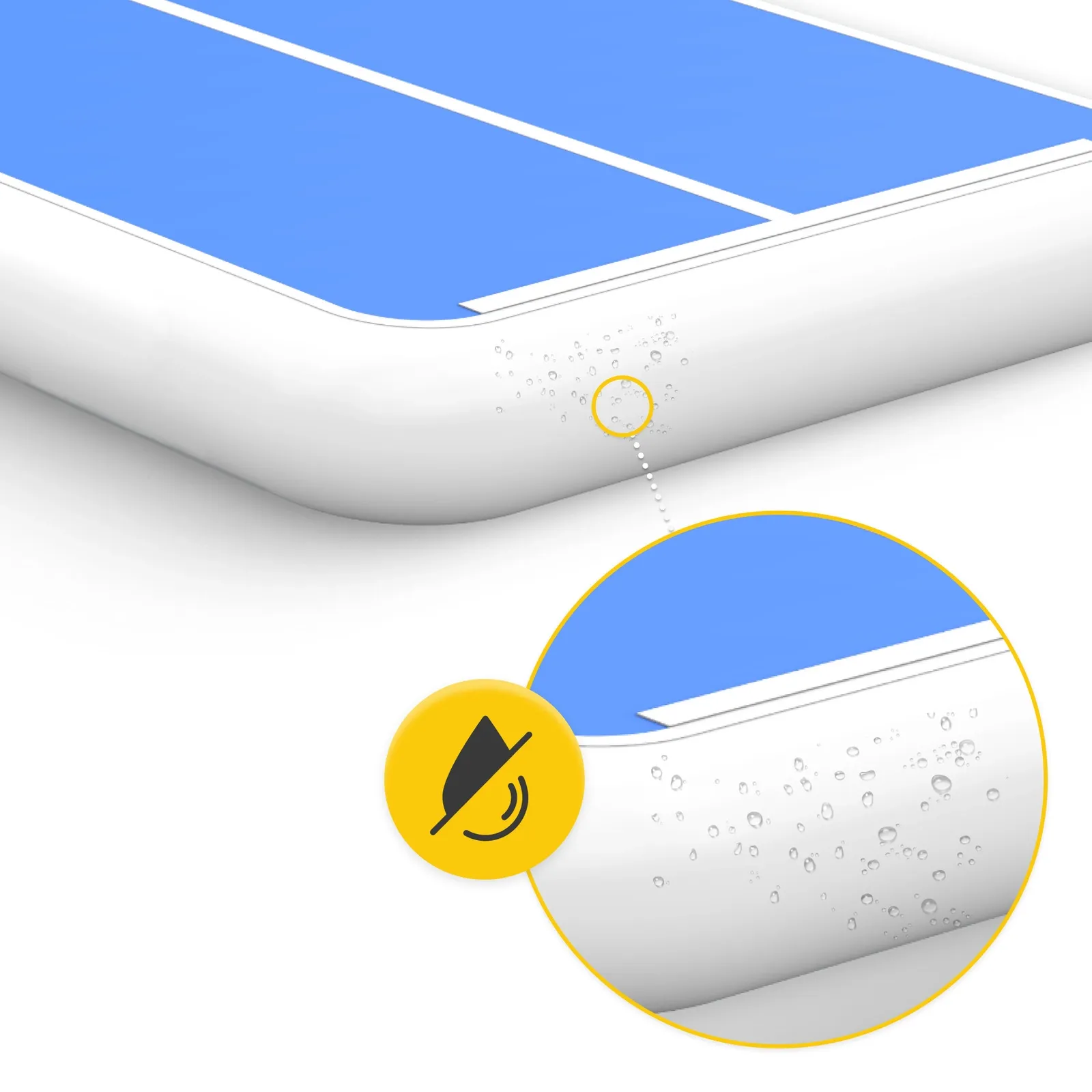 Akrobatinis takelis „AIR MAT PRO“ 12 x 2 x 0