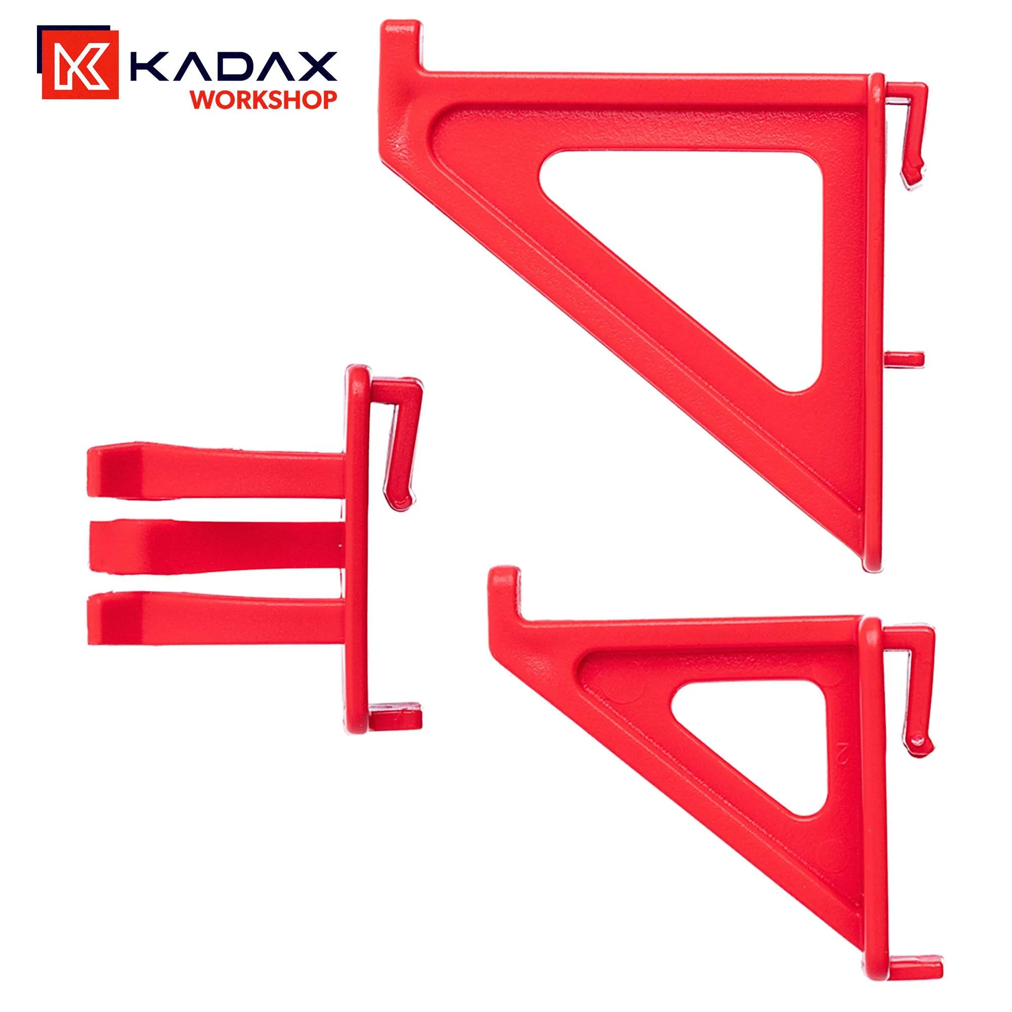 Ursel perforuotų lentų pakabų rinkinys, 16 dalių