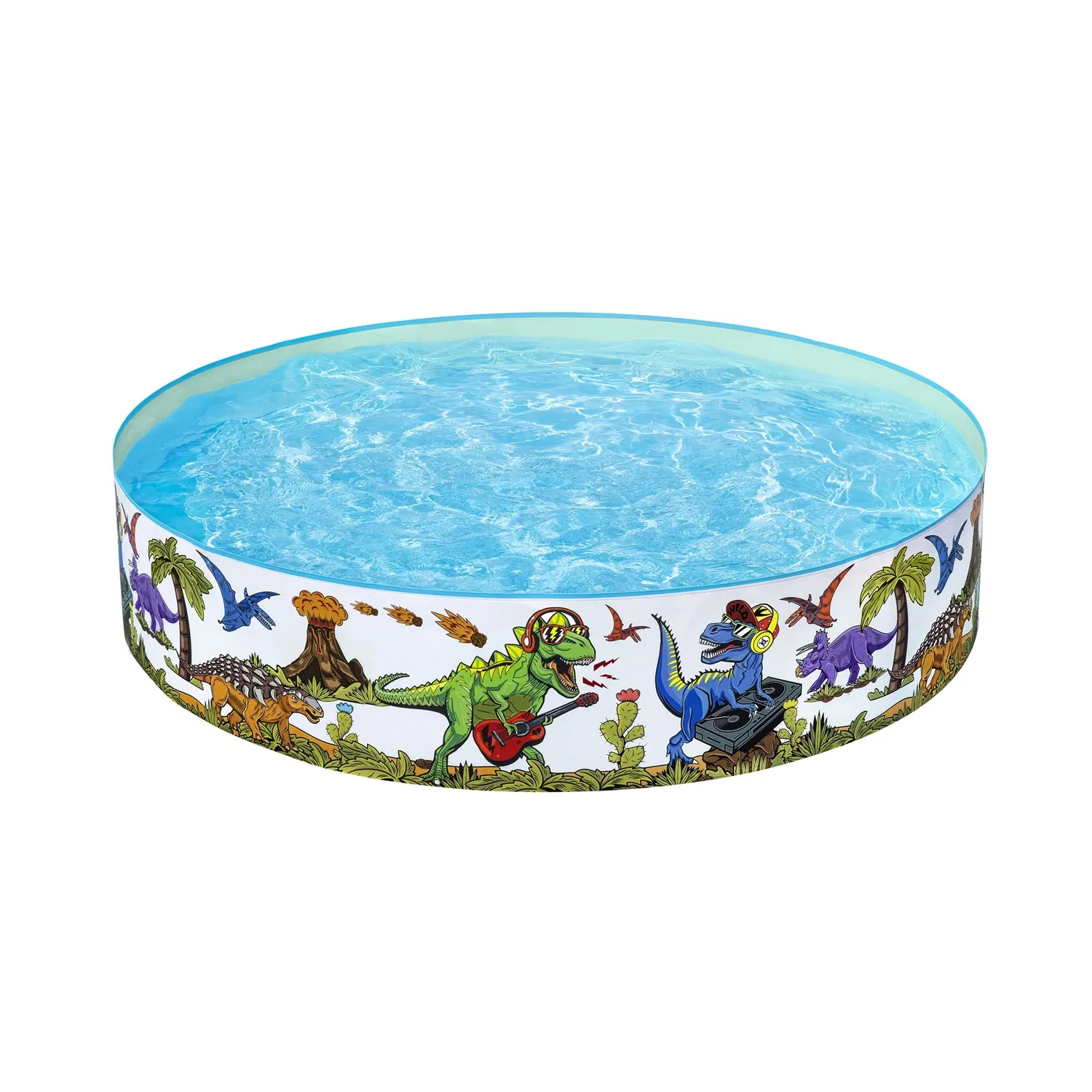 Vaikų sodo baseinas su dinozauru, 183 x 38 cm, „Bestway 55022“ - nuotrauka 1