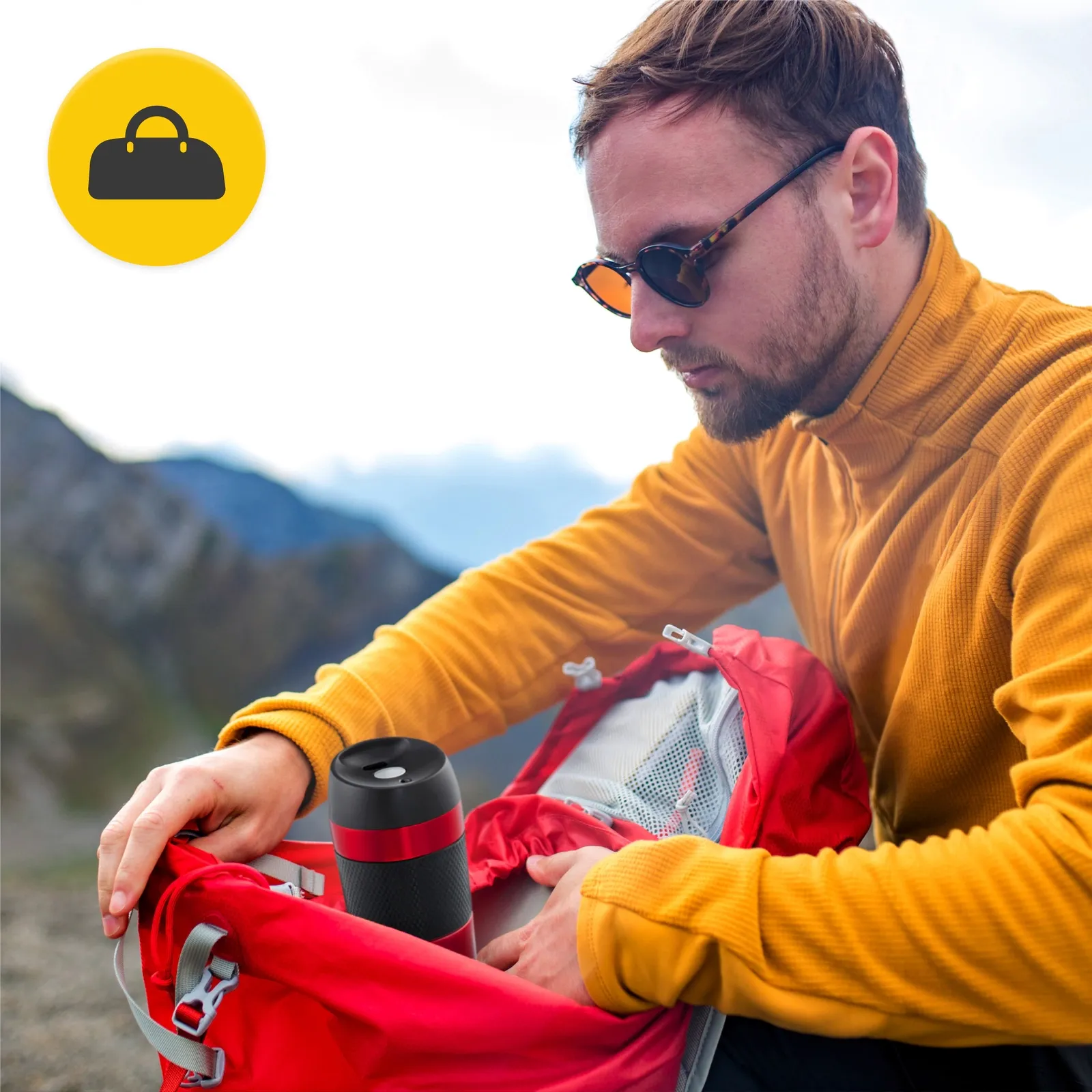 „Mountain Goat TRAVEL“ termo puodelis