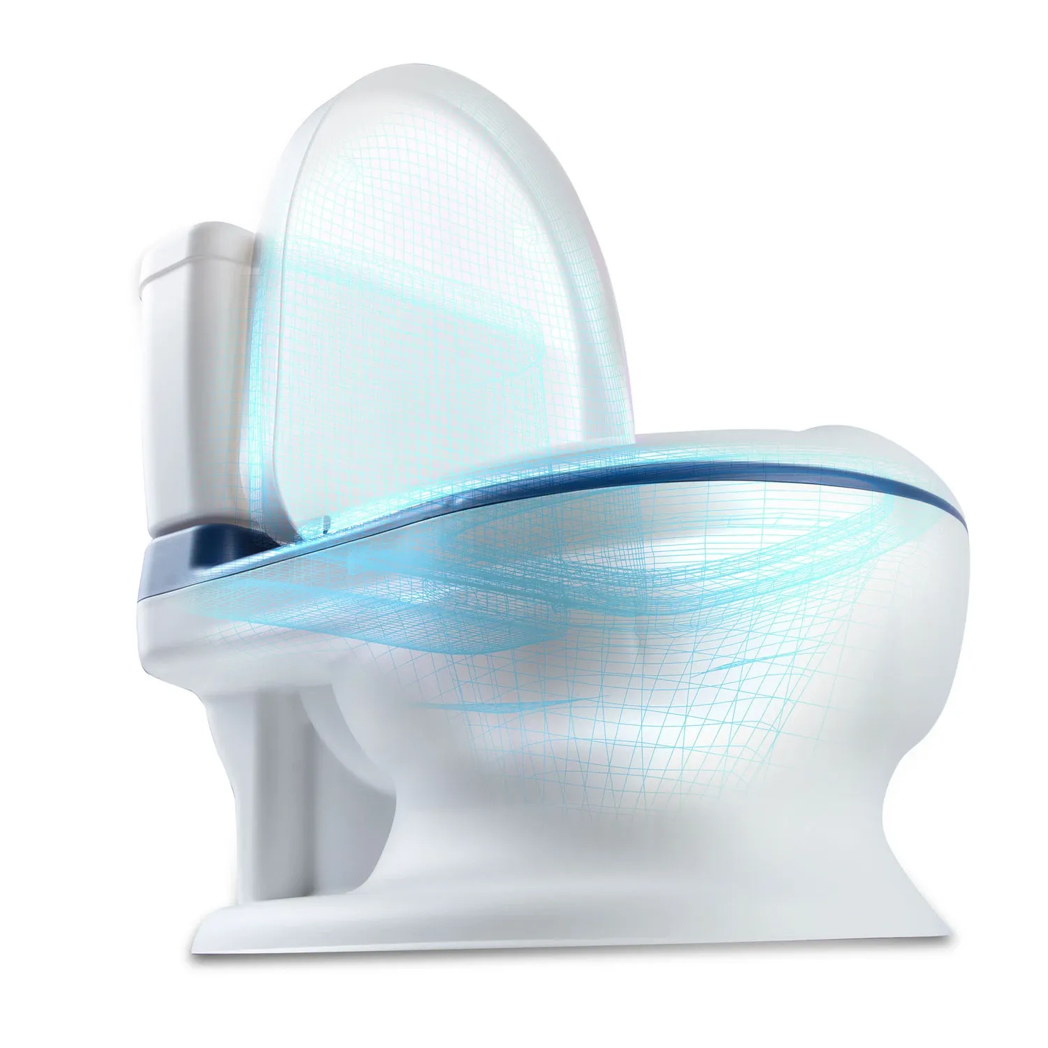 Vaikiškas puodukas su melodija RK-290 baltas ir mėlynas - nuotrauka 1