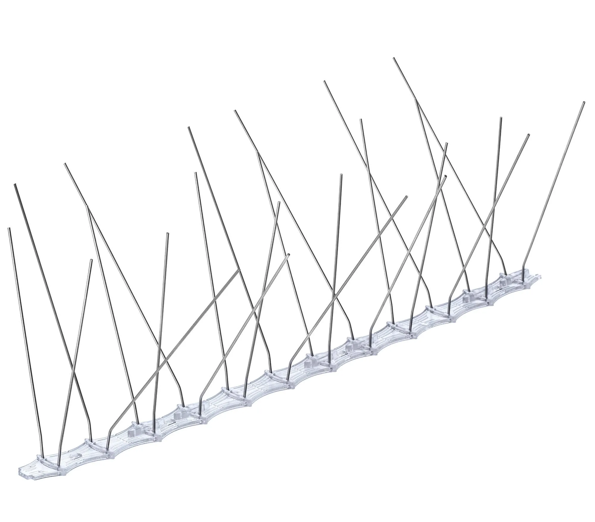 Nerūdijančio plieno paukščių smaigai 33 x 17 cm, 9 vnt.