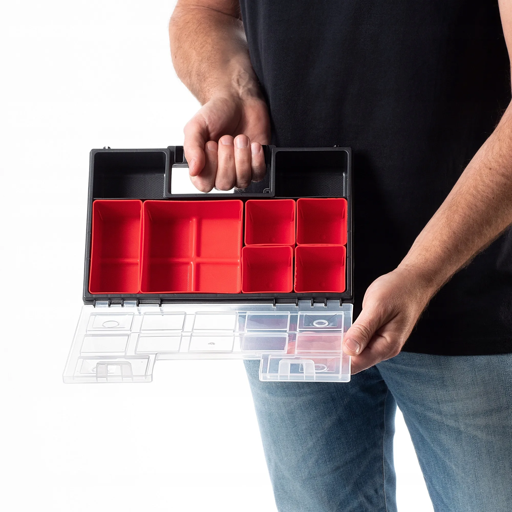 Berg dirbtuvių organizatorius 29×19 cm, 6 konteineriai, 6 vnt.