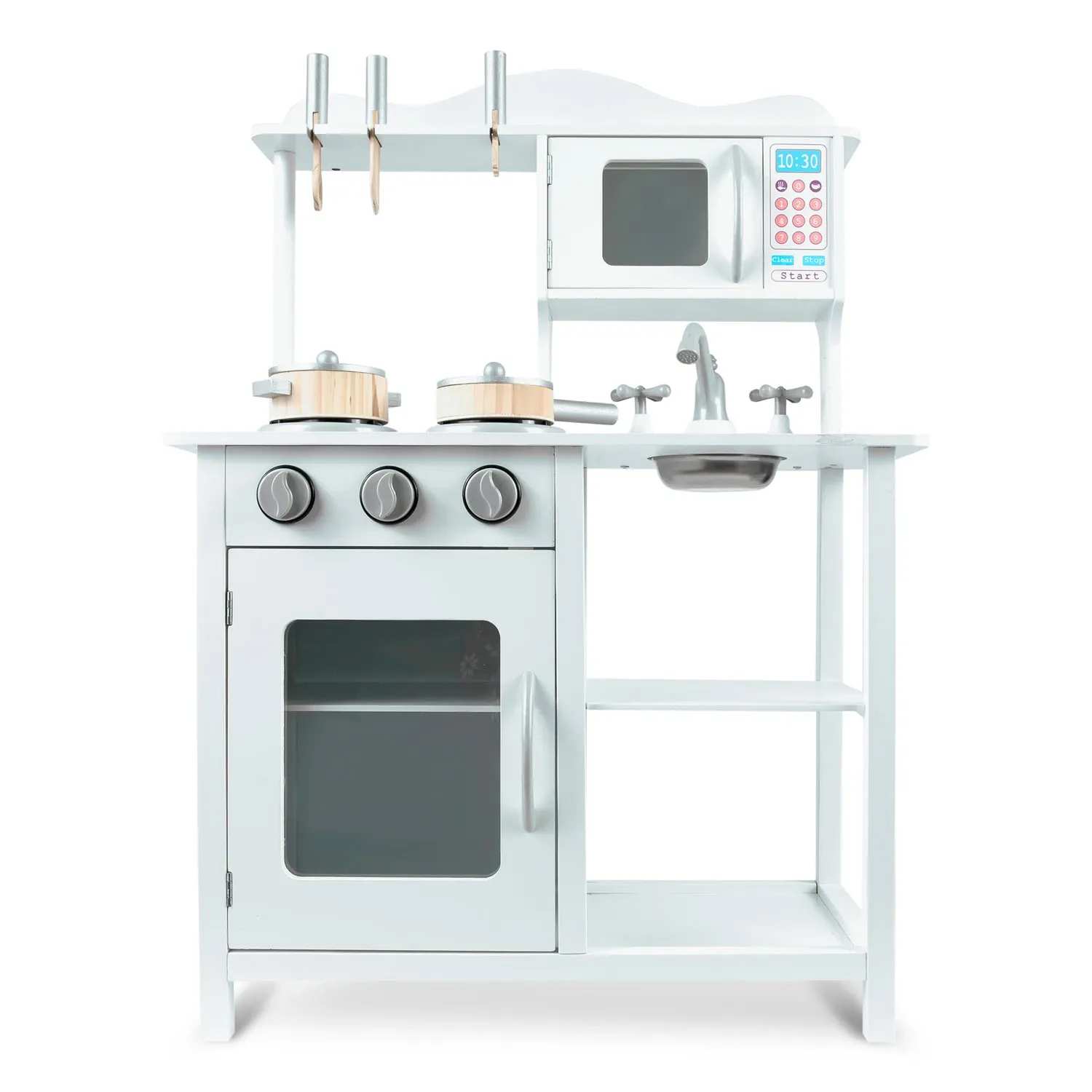 Medinė virtuvė vaikams 60 x 30 x 85 cm - nuotrauka 1