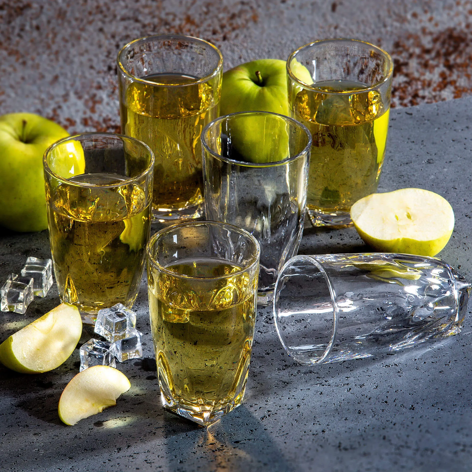 Čija sėklų gėrimų stiklinės, 440 ml, 6 vnt.