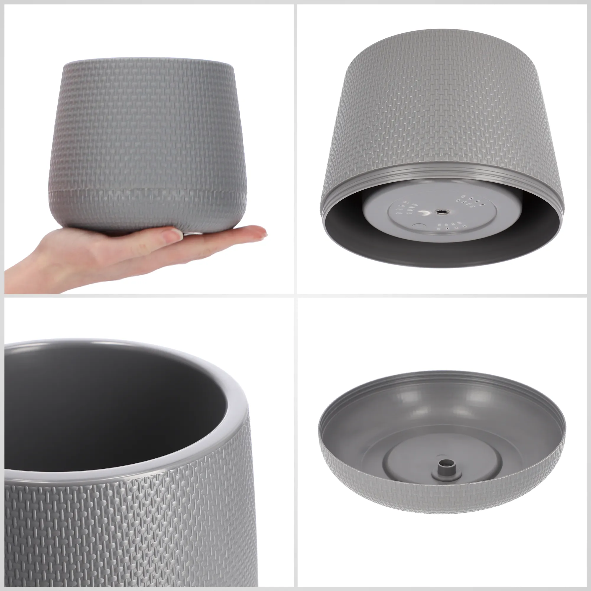 Peri vazonas su lėkštute 13 cm