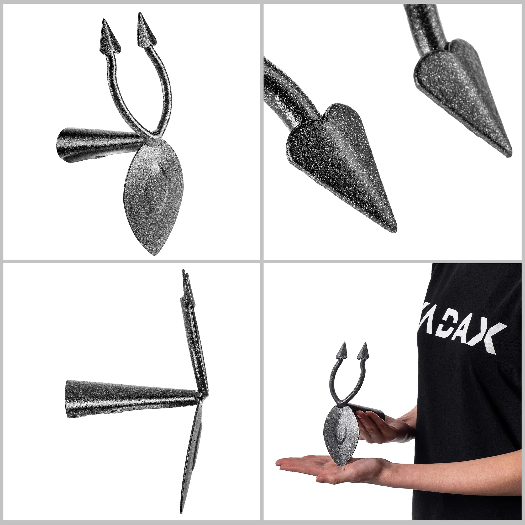 Dormes kablio formos nagai be rankenos