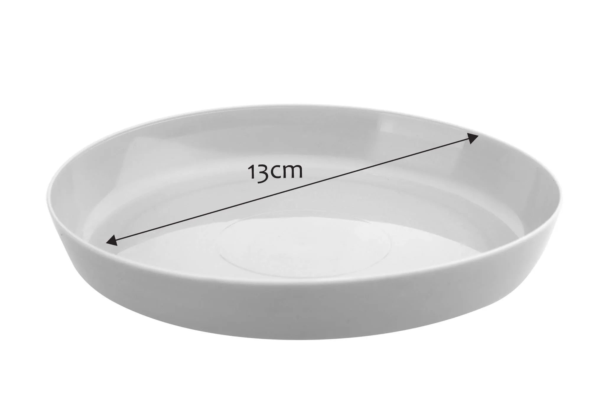 Gėlių vazonas su lėkštute 14 cm