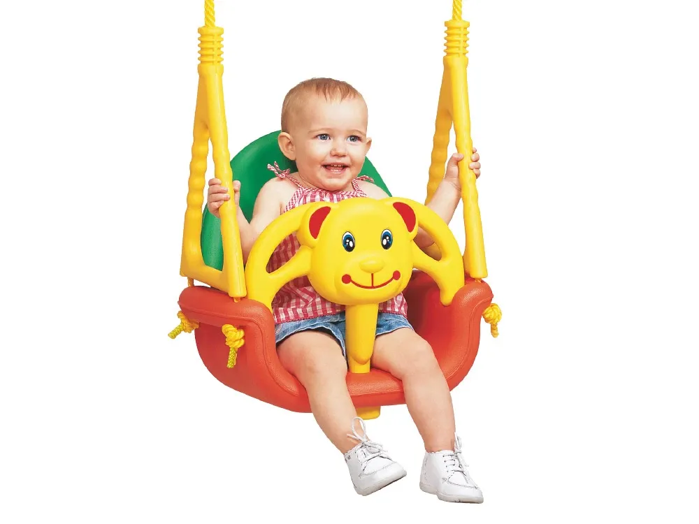 Saugios sūpynės 3 viename Meškiukas 424 - nuotrauka 1