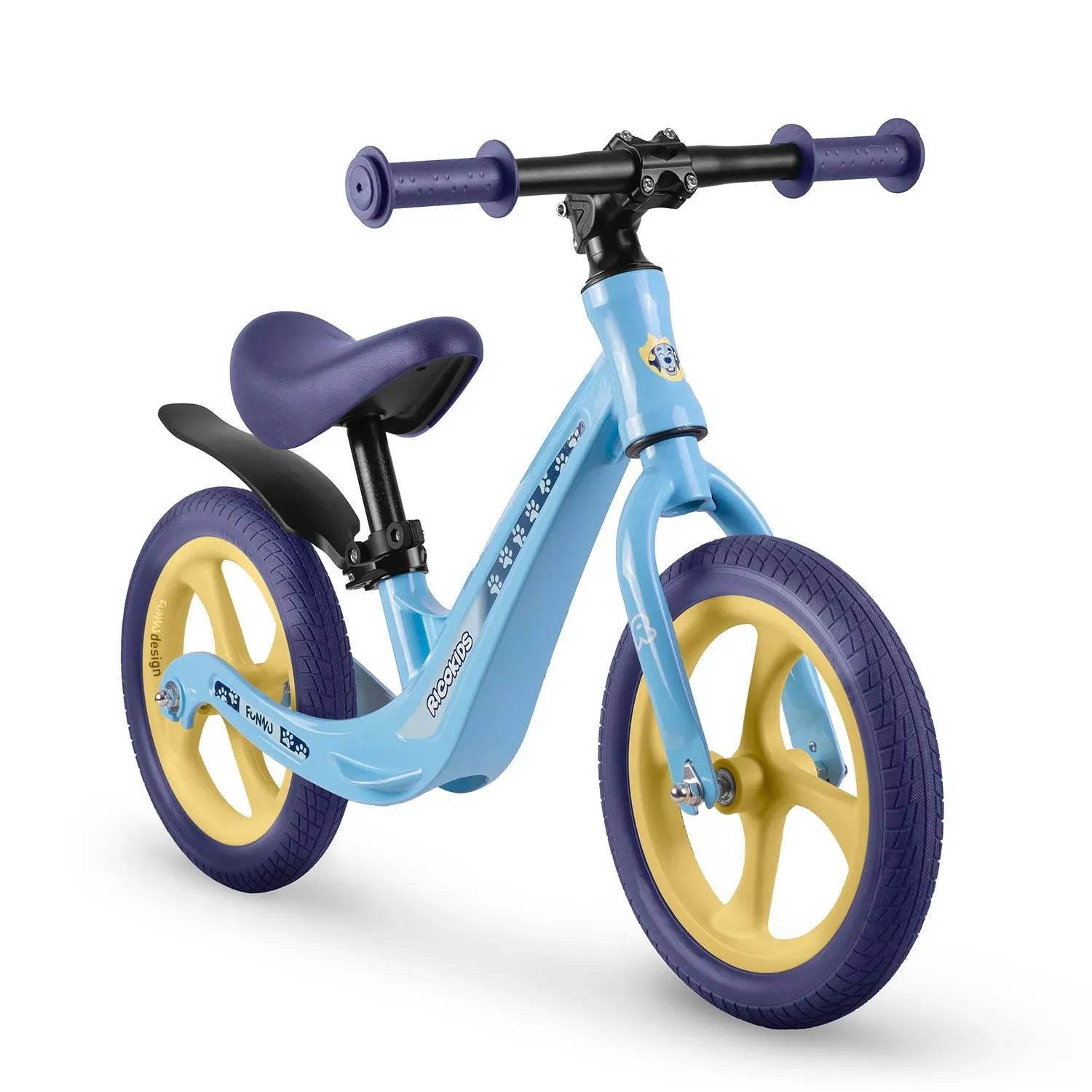 Ricokids FUNNU balansinis dviratis vaikams - nuotrauka 1