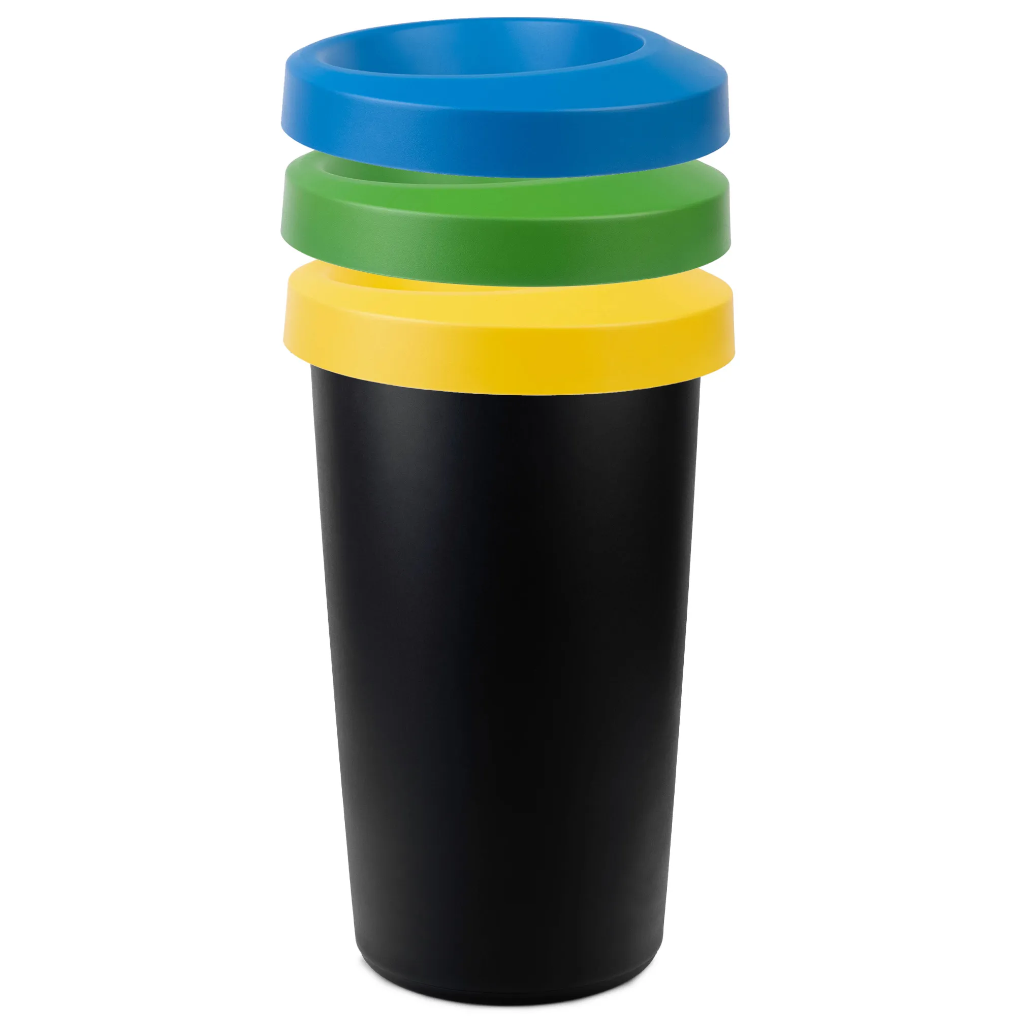 Givry šiukšliadėžė 3 x 25 l, juoda