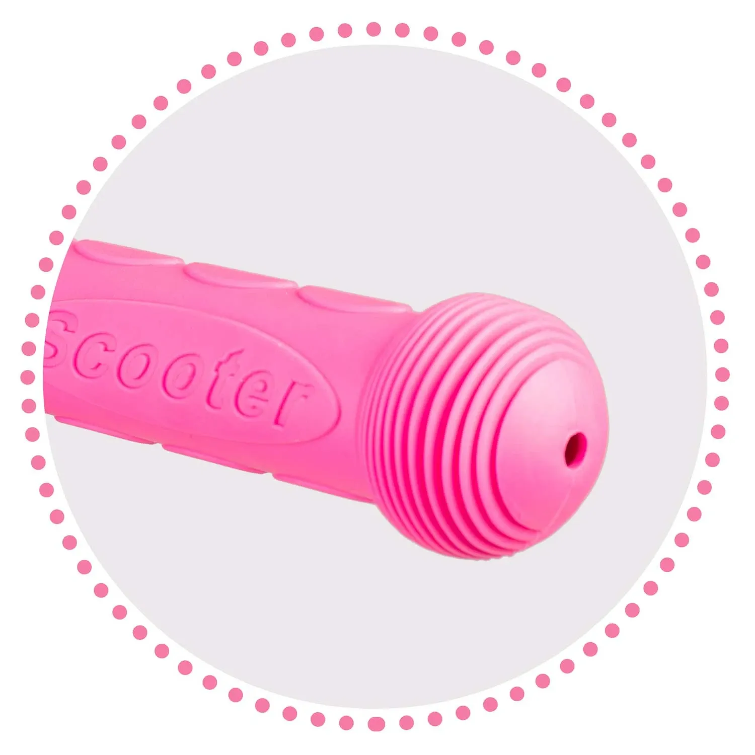 „Ricokids Loco“ triratis paspirtukas – rožinis - nuotrauka 1