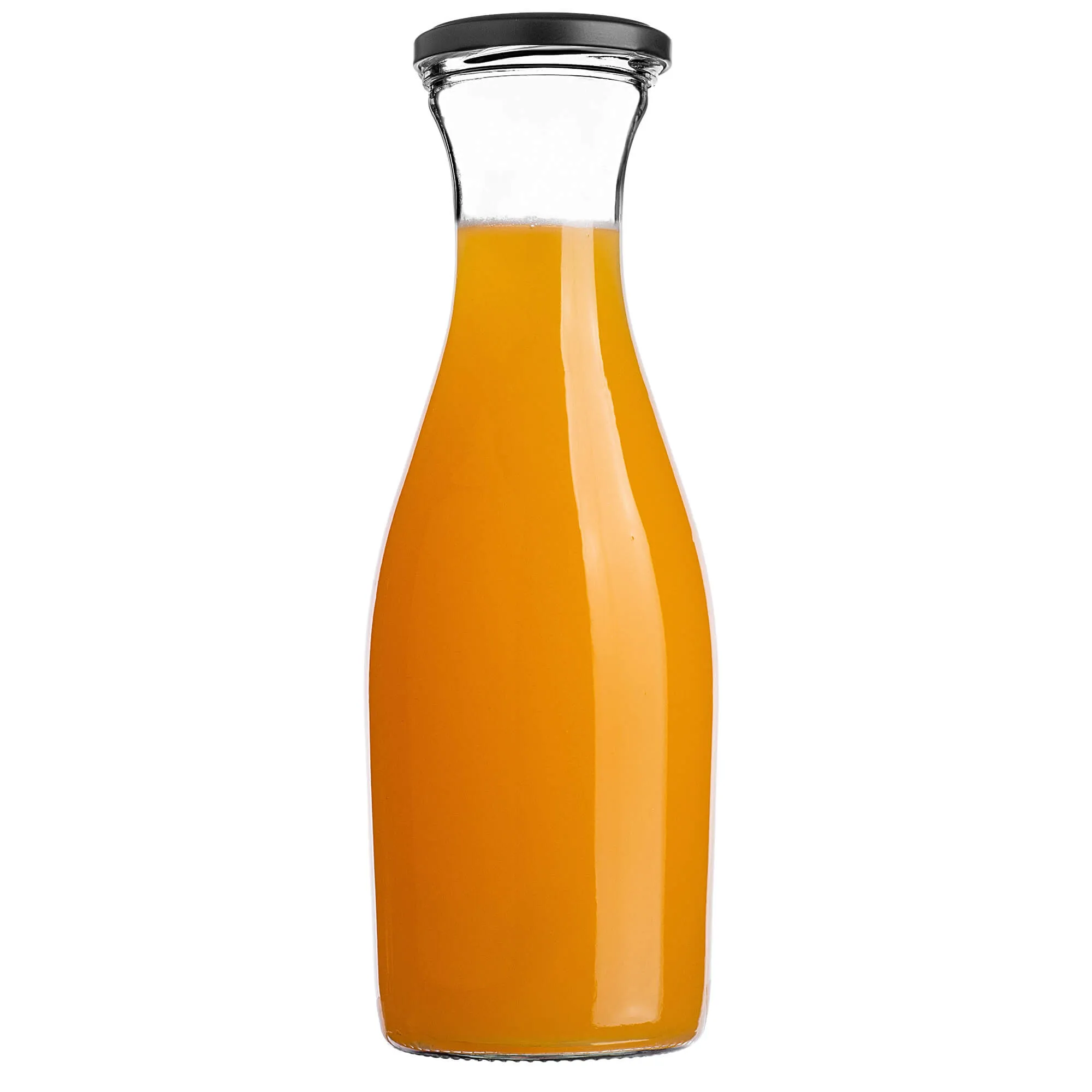 Valli 1 l stiklinis termosas su matiniu juodu dangteliu, 2 vnt.