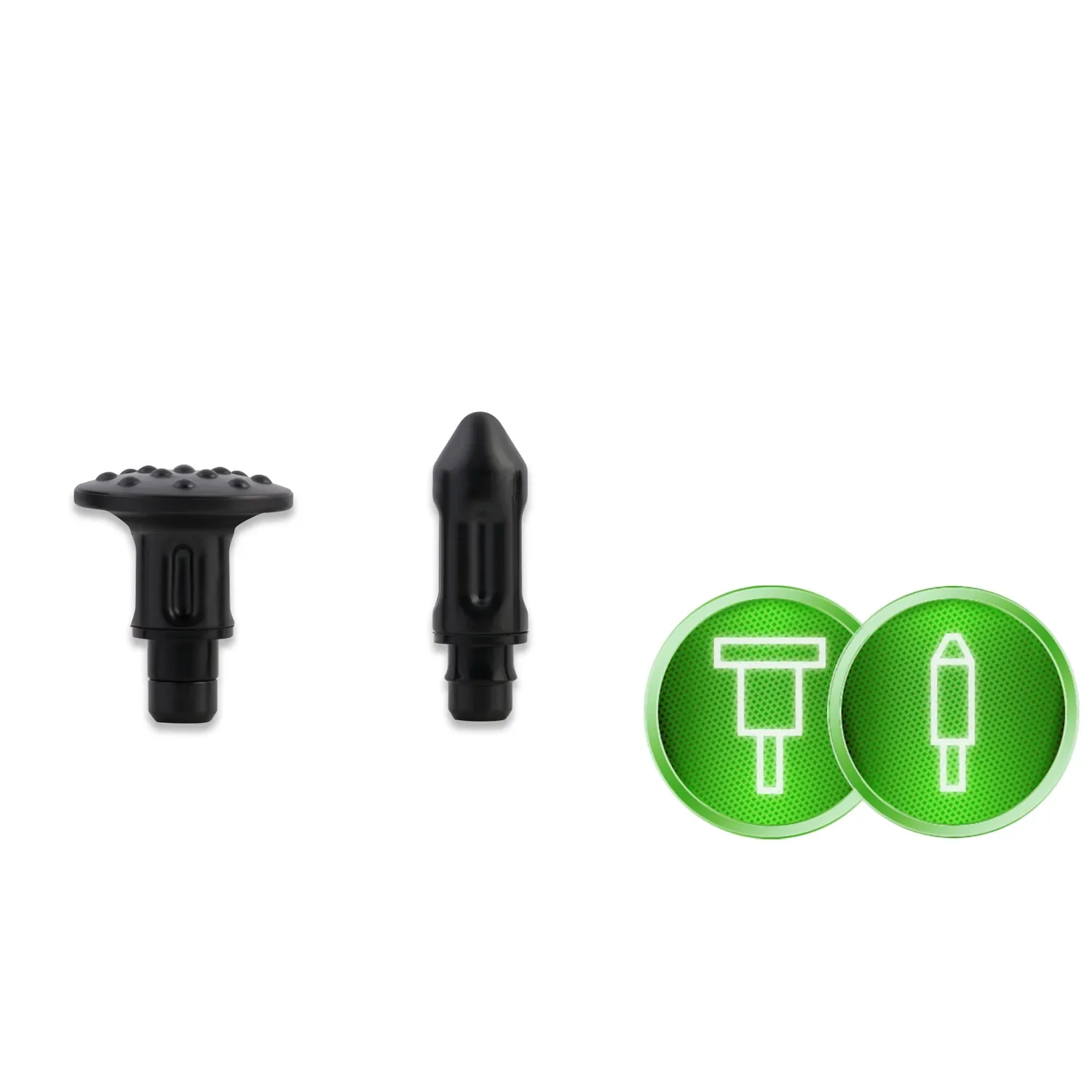 Kūno masažo pistoletas 5 antgaliai NS-502 Neo-sport juodas - nuotrauka 1