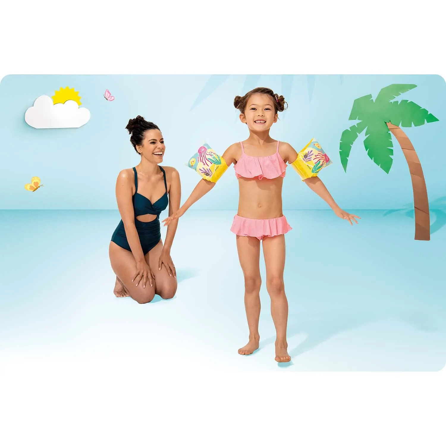 Aštuonkojo plaukimo rankovės 23 x 15 cm INTEX 58652 - nuotrauka 1