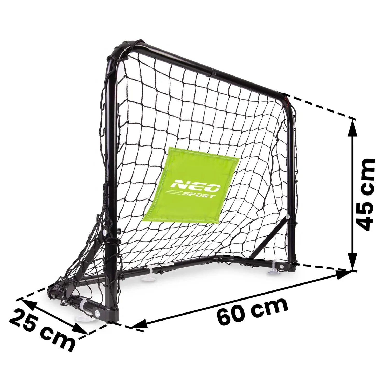 Futbolo vartai - 2 vnt. rinkinys - 60 x 45 x 25 cm NS-461 - nuotrauka 1