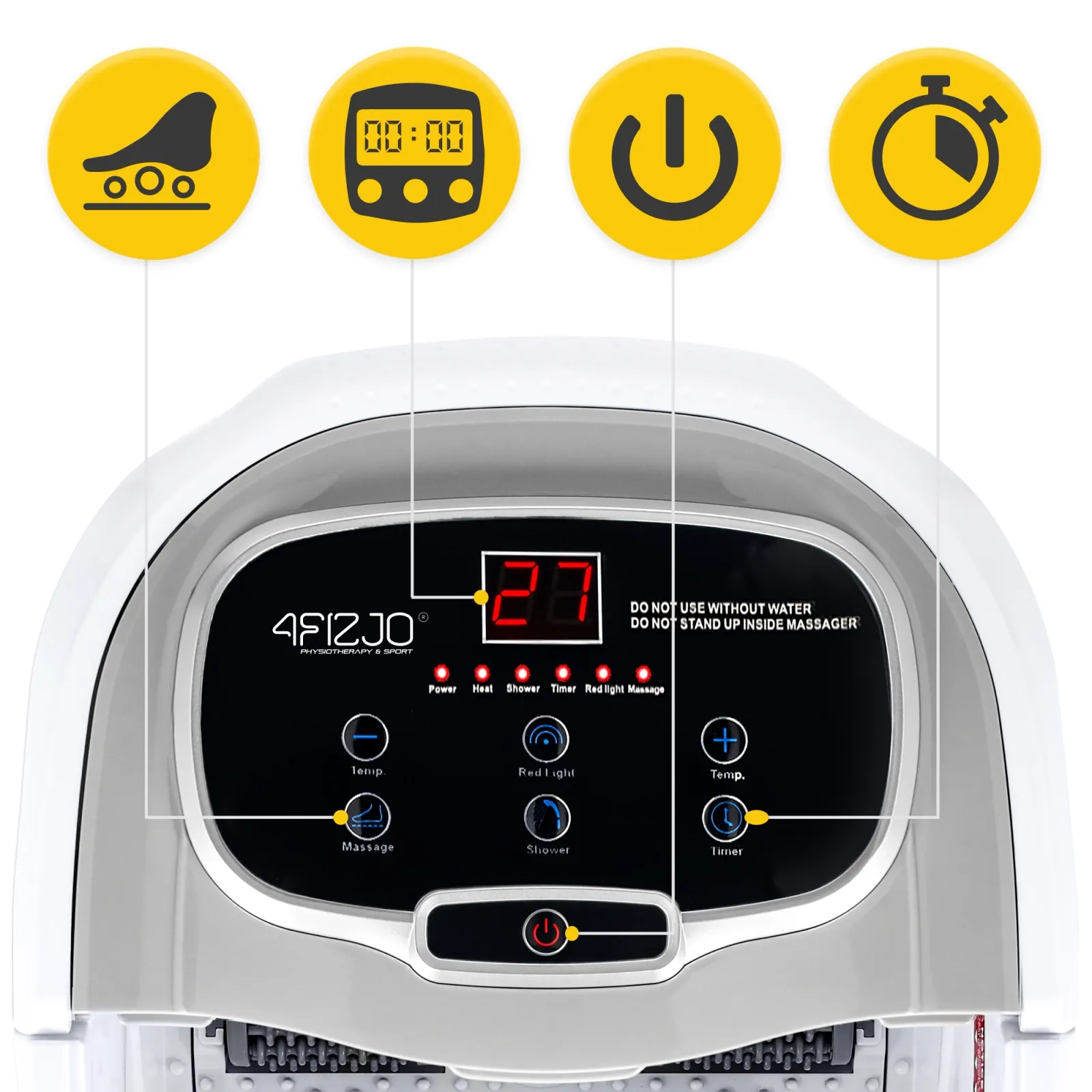 FOOT MASSAGER PRO+ vandens pėdų masažuoklis