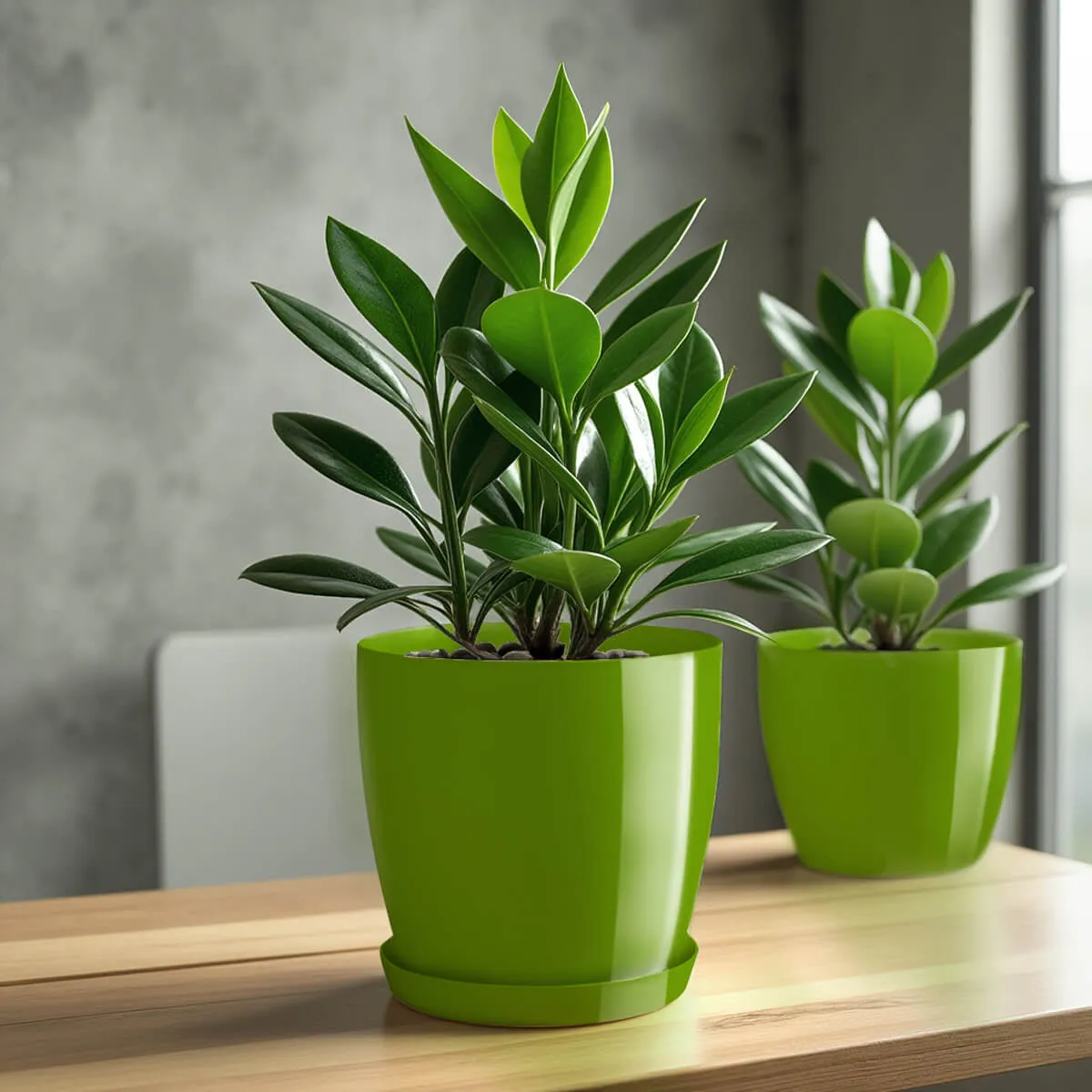 Agen gėlių vazonas su lėkštute