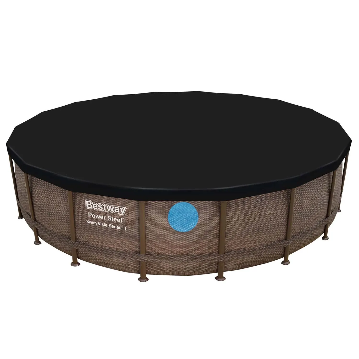 549 cm „Bestway 58039“ karkasinio baseino uždangalas - nuotrauka 1