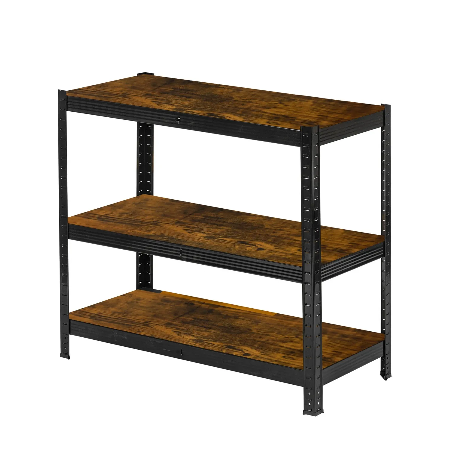 Metalinė daiktų laikymo lentyna 180 x 90 x 40 cm Humberg HR-852 juoda - nuotrauka 1