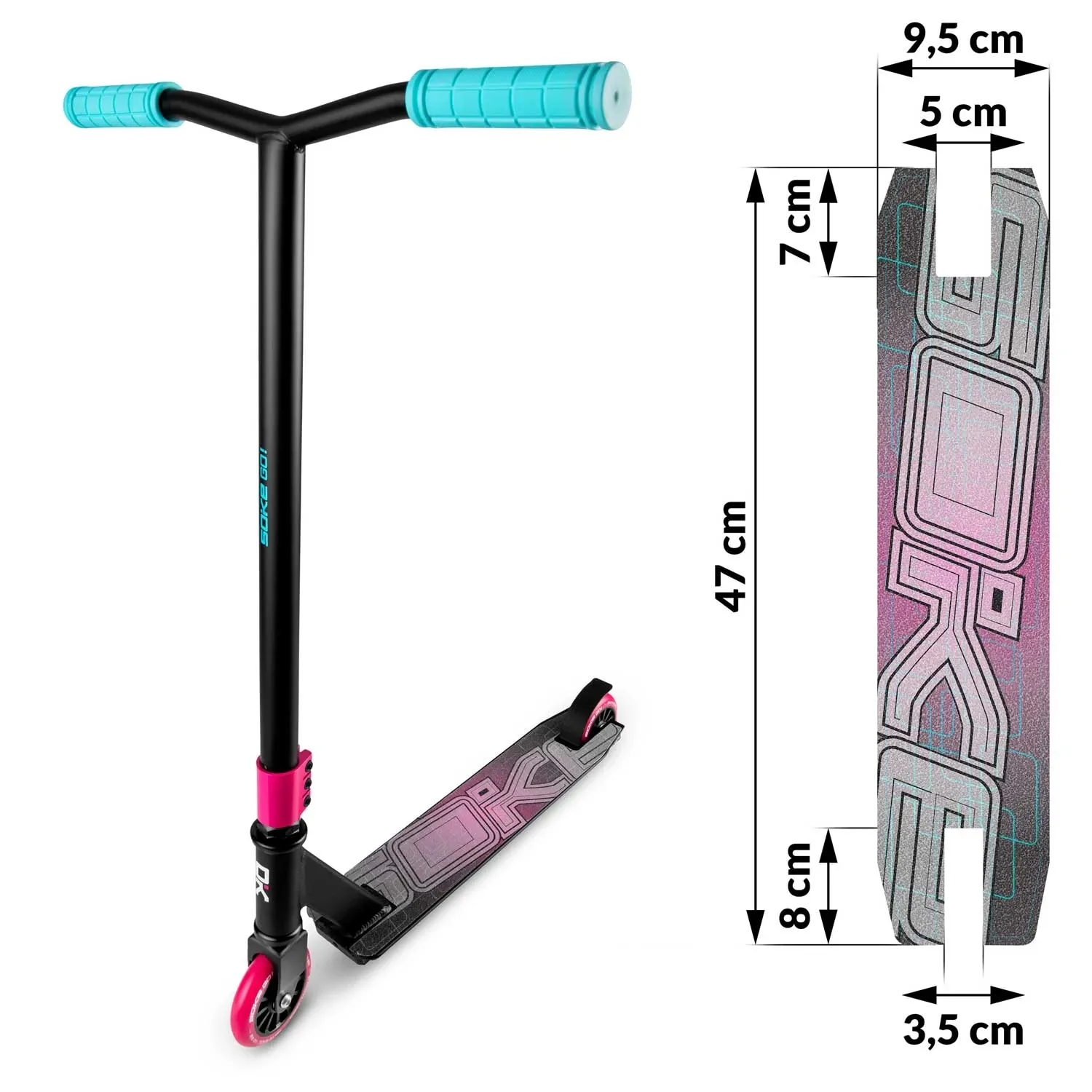 Gripą fiksuojanti juosta „Go!“ paspirtukui - Soke - nuotrauka 1