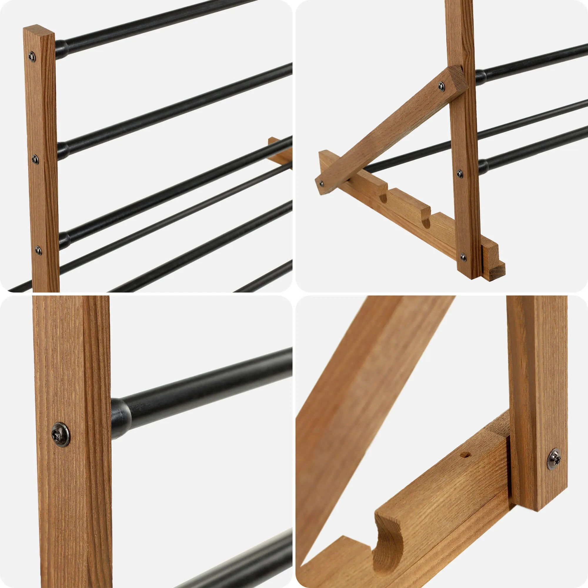 „Ferrara“ 53 cm savaime surenkama prie sienos montuojama skalbinių džiovyklė