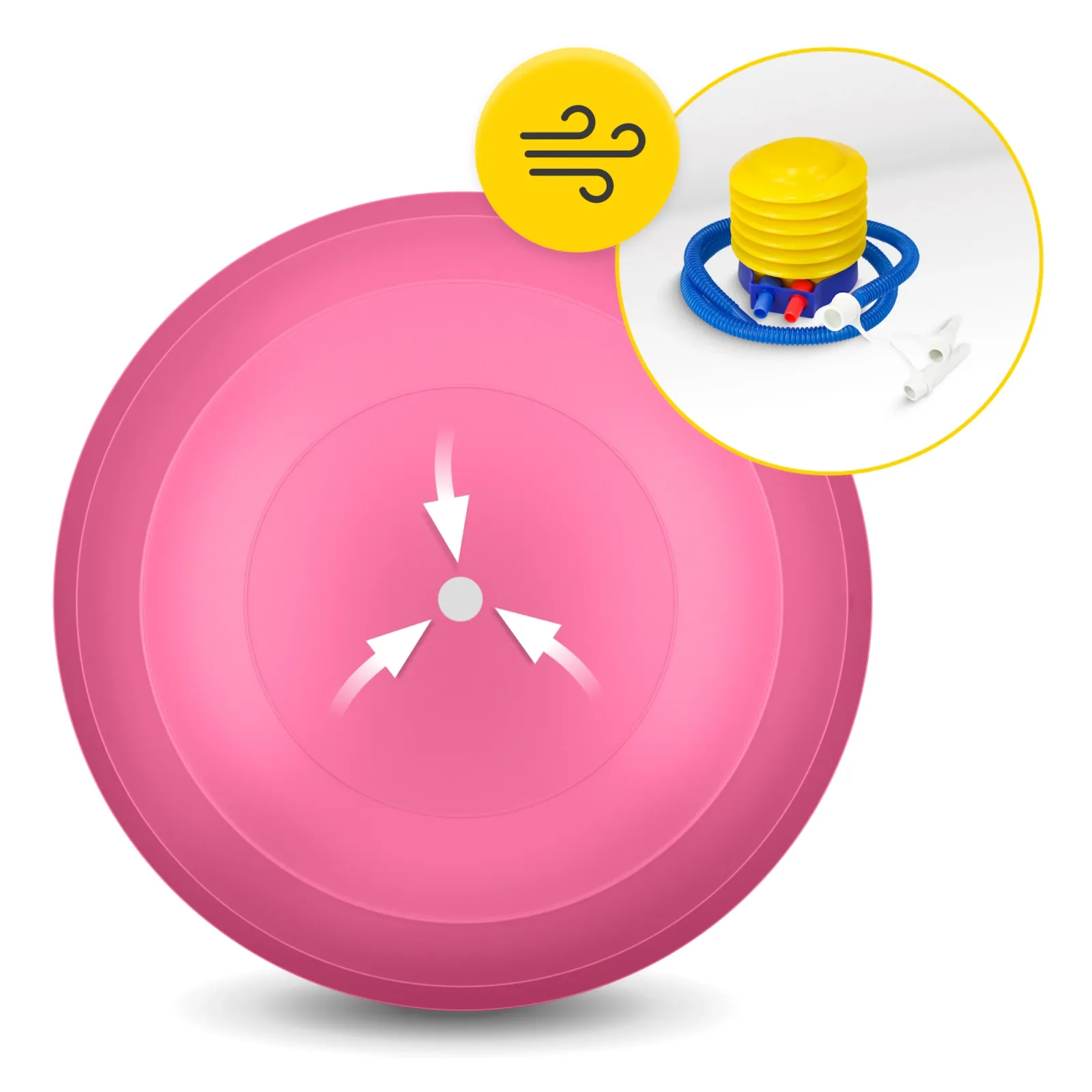 PEANUT AIR BALL mankštos kamuolys