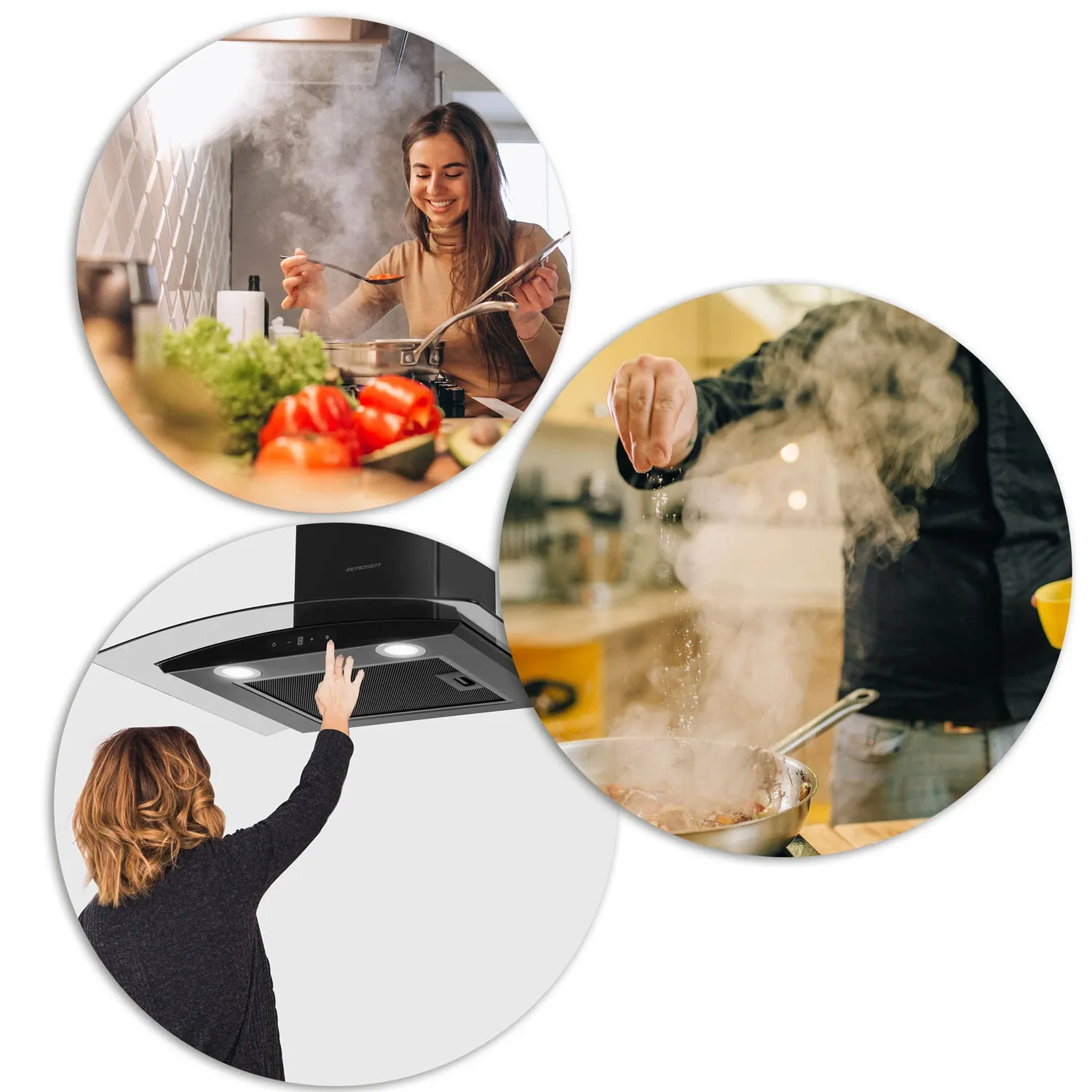 Berdsen BT-216 juodas 60 cm gartraukis - nuotrauka 1