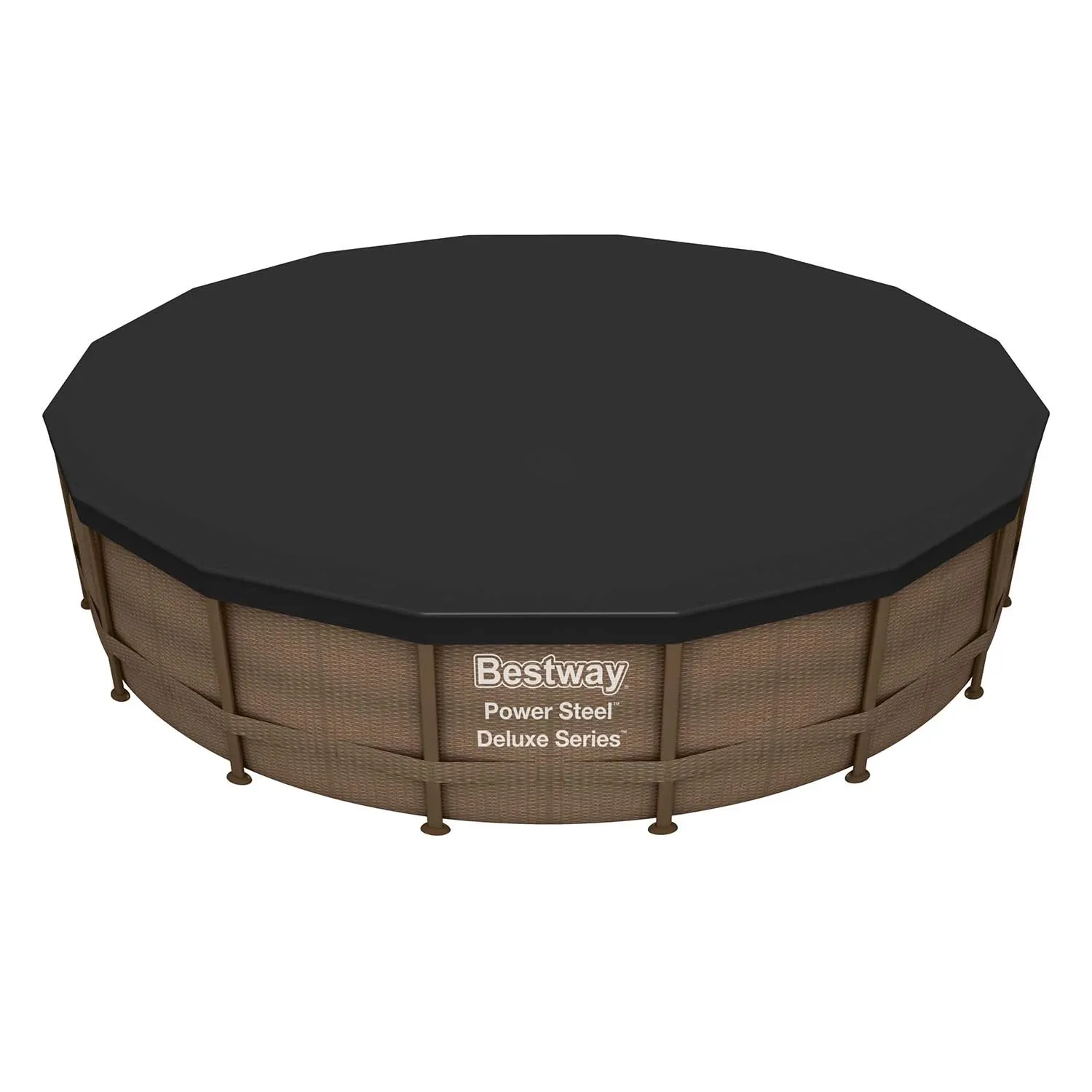 488 cm „Bestway 58249“ karkasinio baseino uždangalas - nuotrauka 1