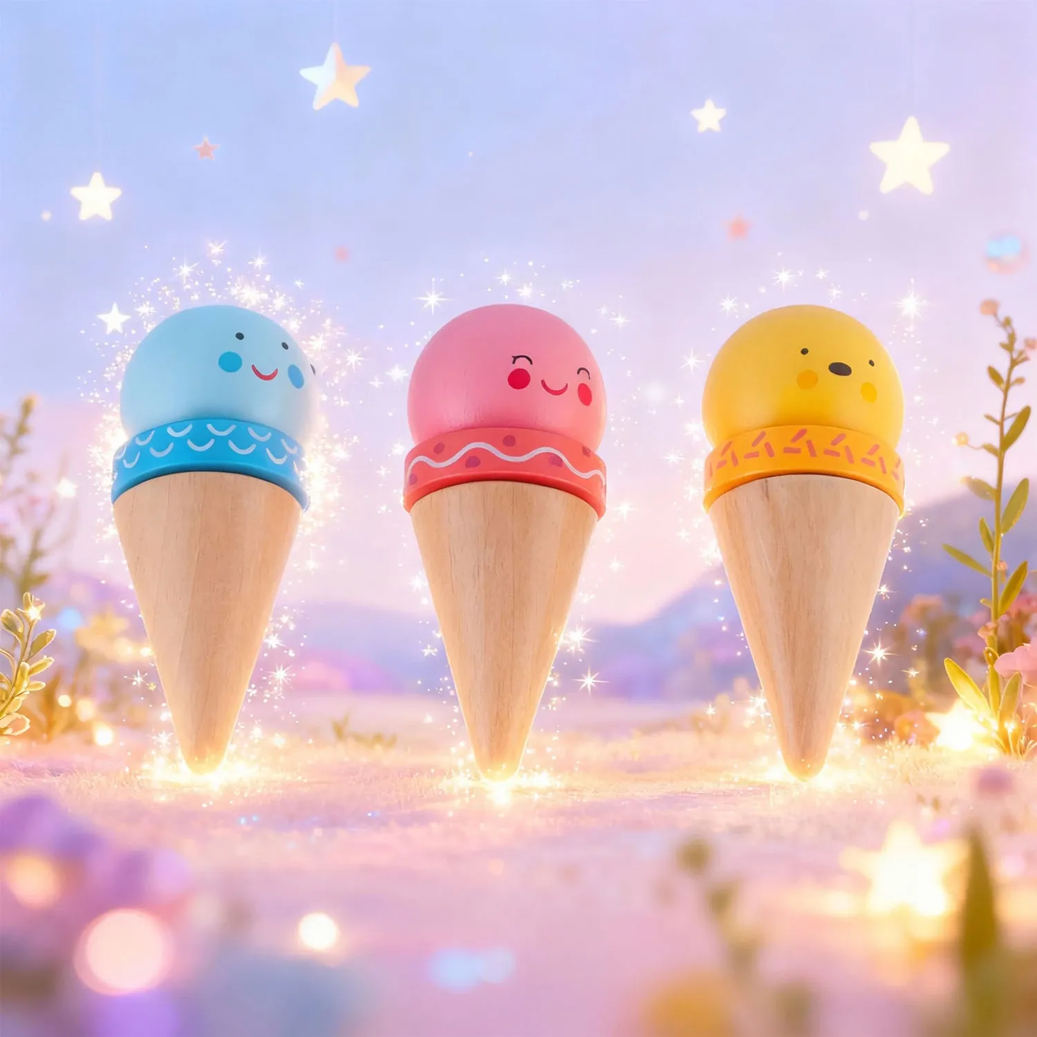 Medinis ledų kavinės žaislas vaikams Nukido NK-880 - nuotrauka 1