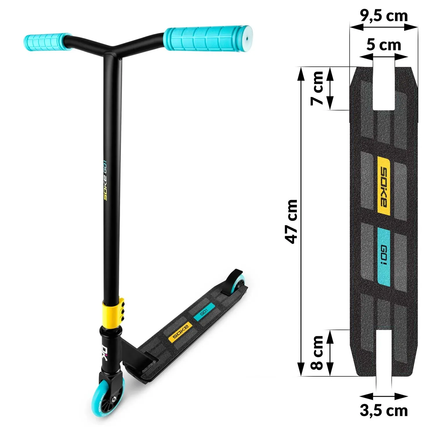 Gripą fiksuojanti juosta „Go!“ paspirtukui - Soke - nuotrauka 1