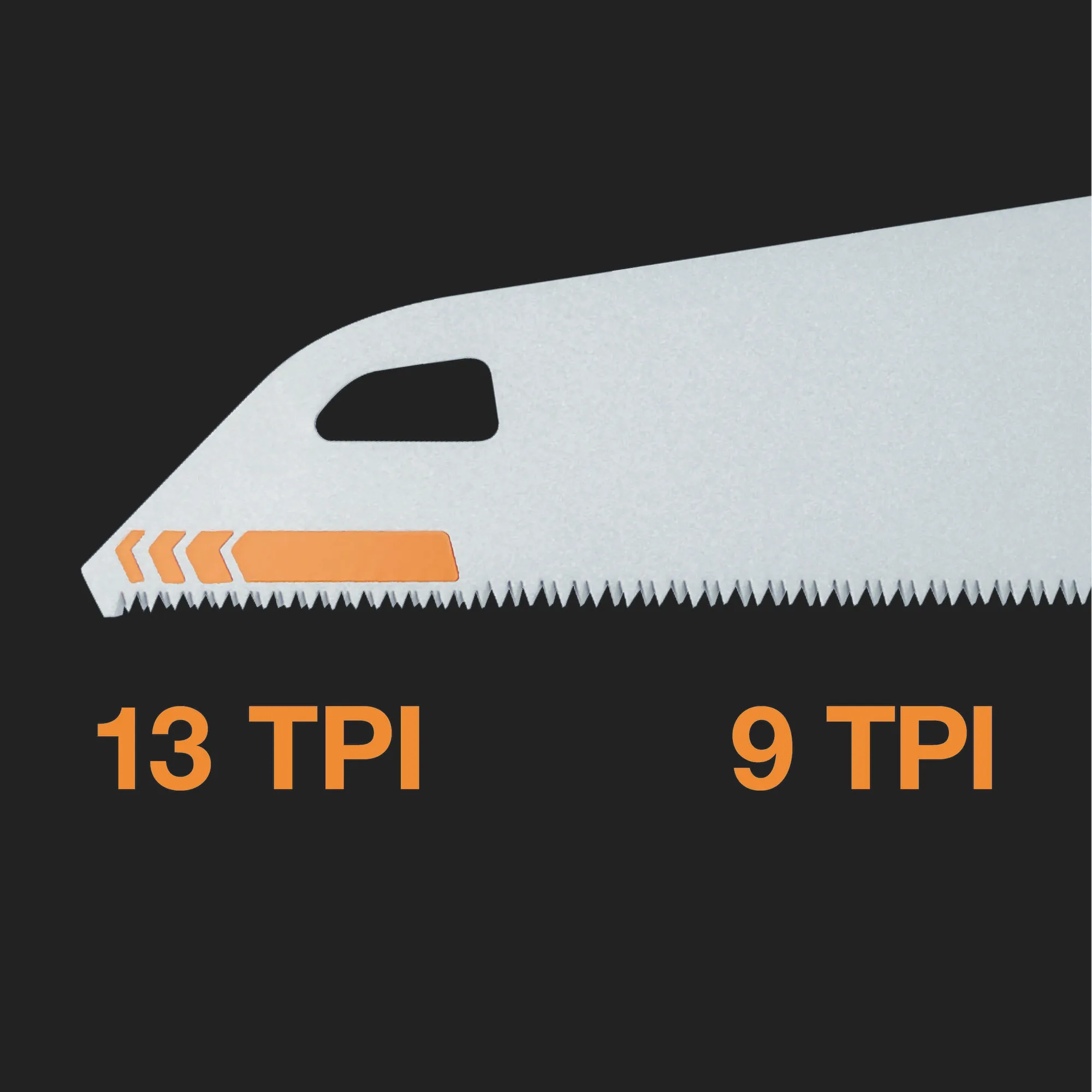 Fiskars 1062917 PowerTooth rankinis pjūklas 550 mm 9 tpi