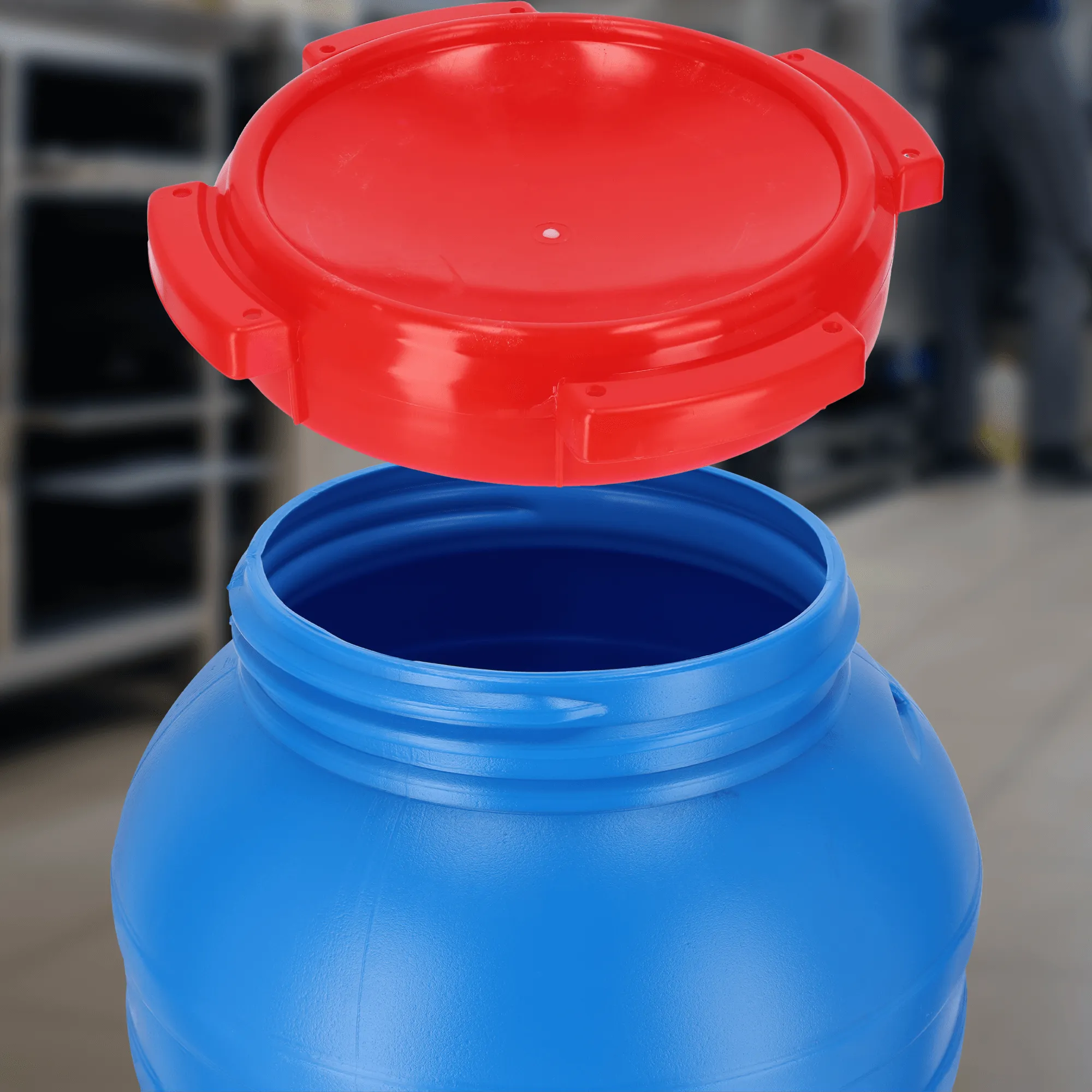 Plastikinė marinavimo statinė 30 l, mėlyna