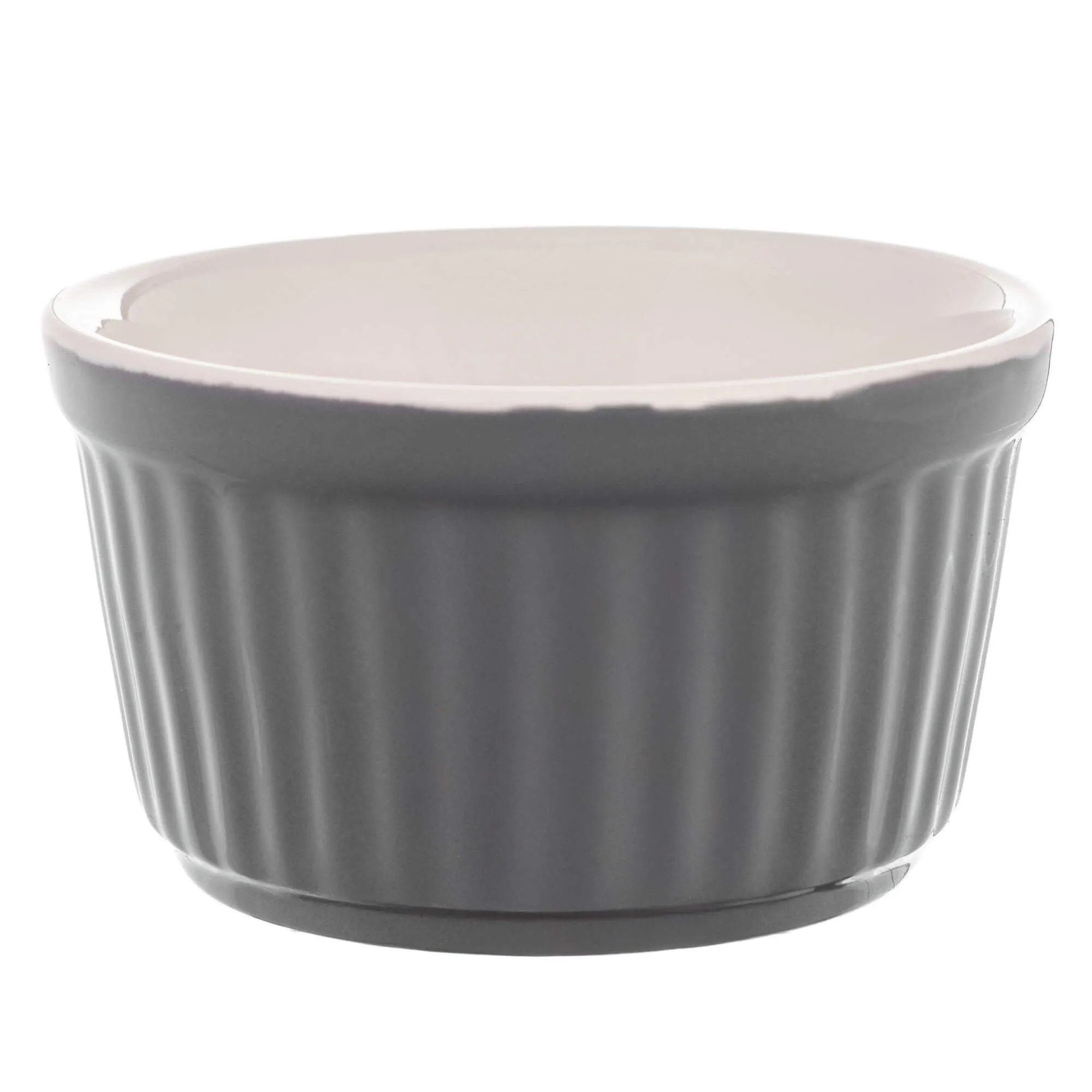 Maes keraminė kepimo forma 9 x 5 cm pilka 1 vnt.