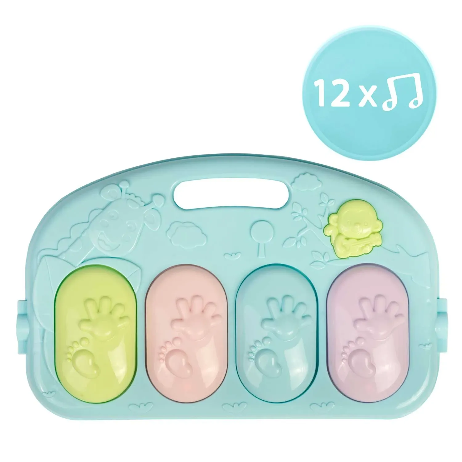 Interaktyvus edukacinis kilimėlis „Ricokids“ su pianinu – 7314 - nuotrauka 1