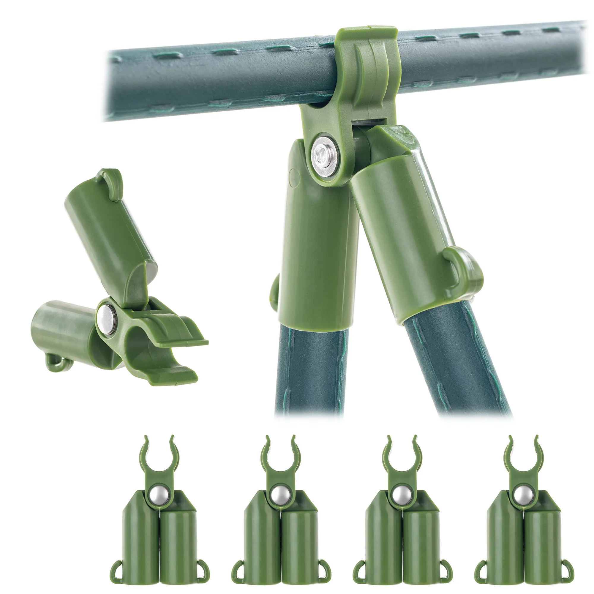 Viršutinė jungtis „Posile“ sodo stulpams, reguliuojama, 11 mm, 4 vnt.