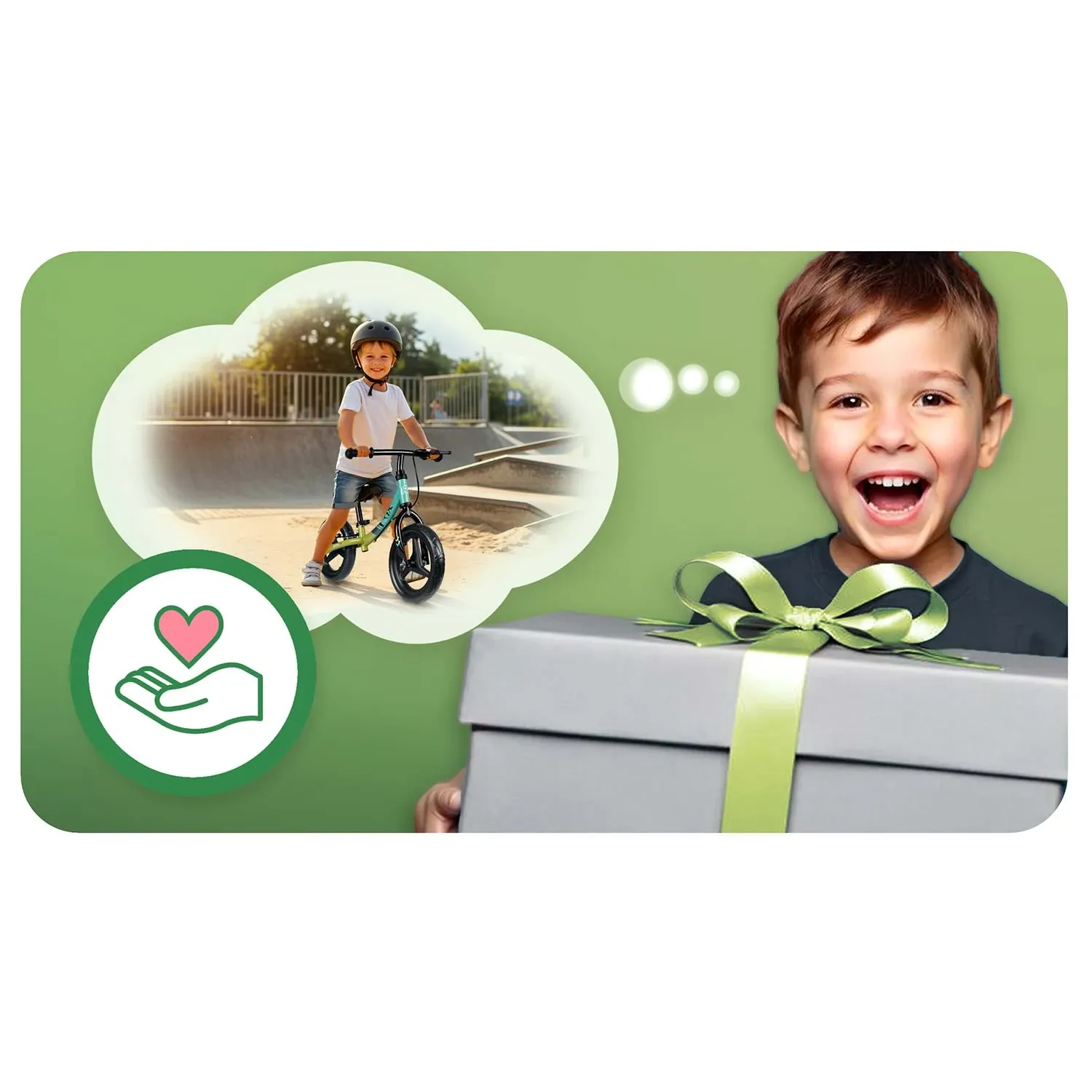 „Ricokids“ smagus nuotykių balansinis dviratis vaikams - nuotrauka 1