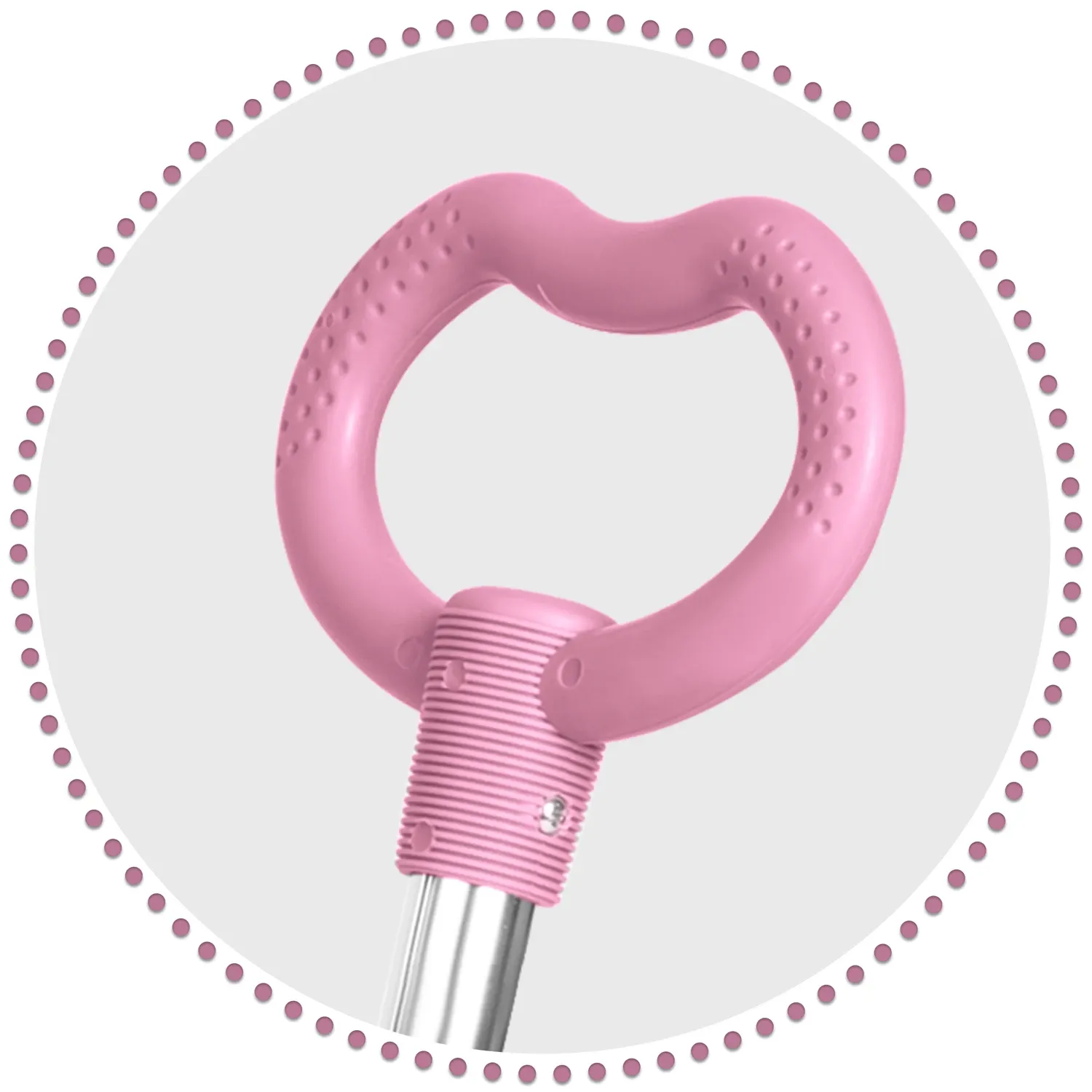 „Ricokids Todi“ triratis paspirtukas – rožinis - nuotrauka 1