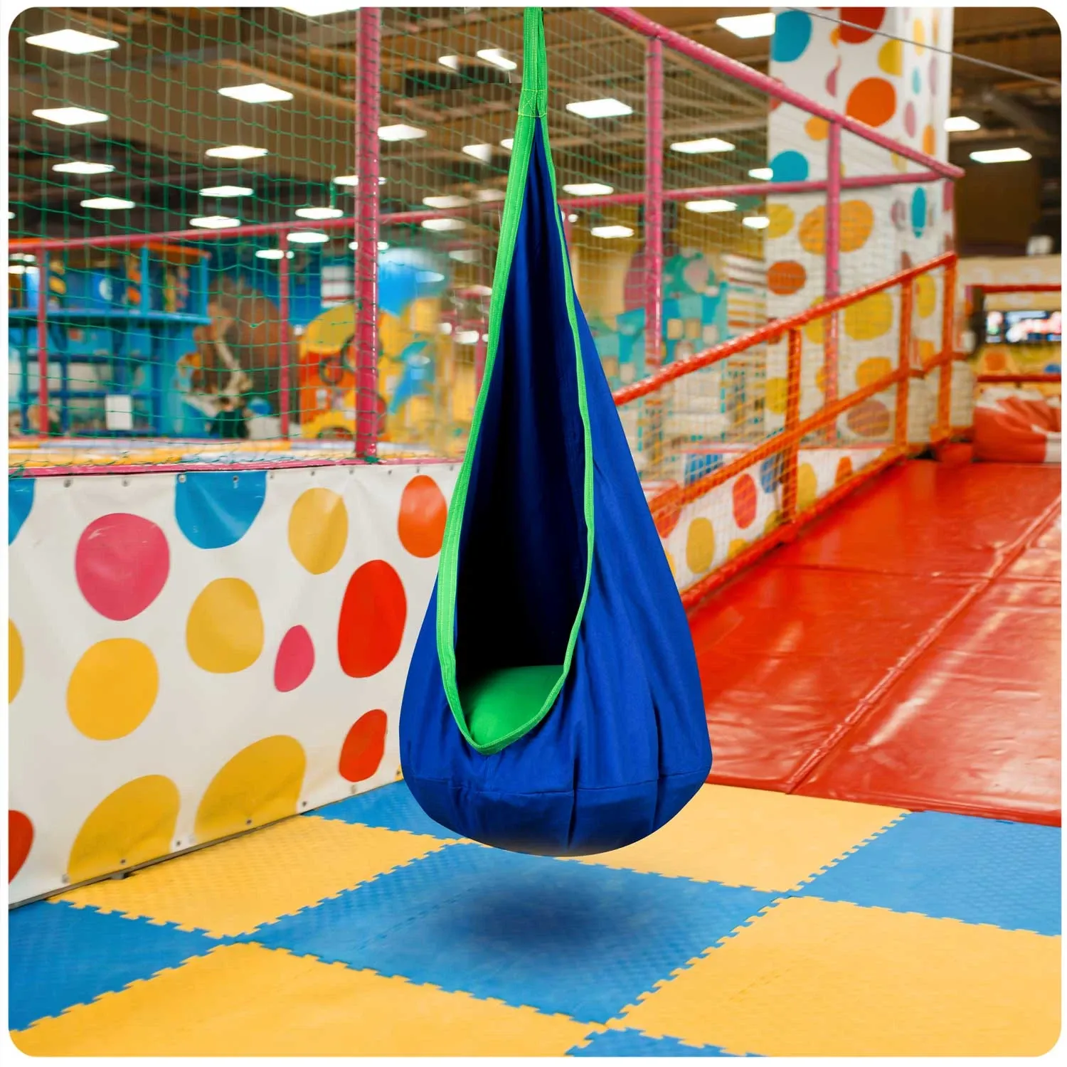 „Cocoon“ pakabinama kėdė „Neo-Sport“ mėlyna - nuotrauka 1