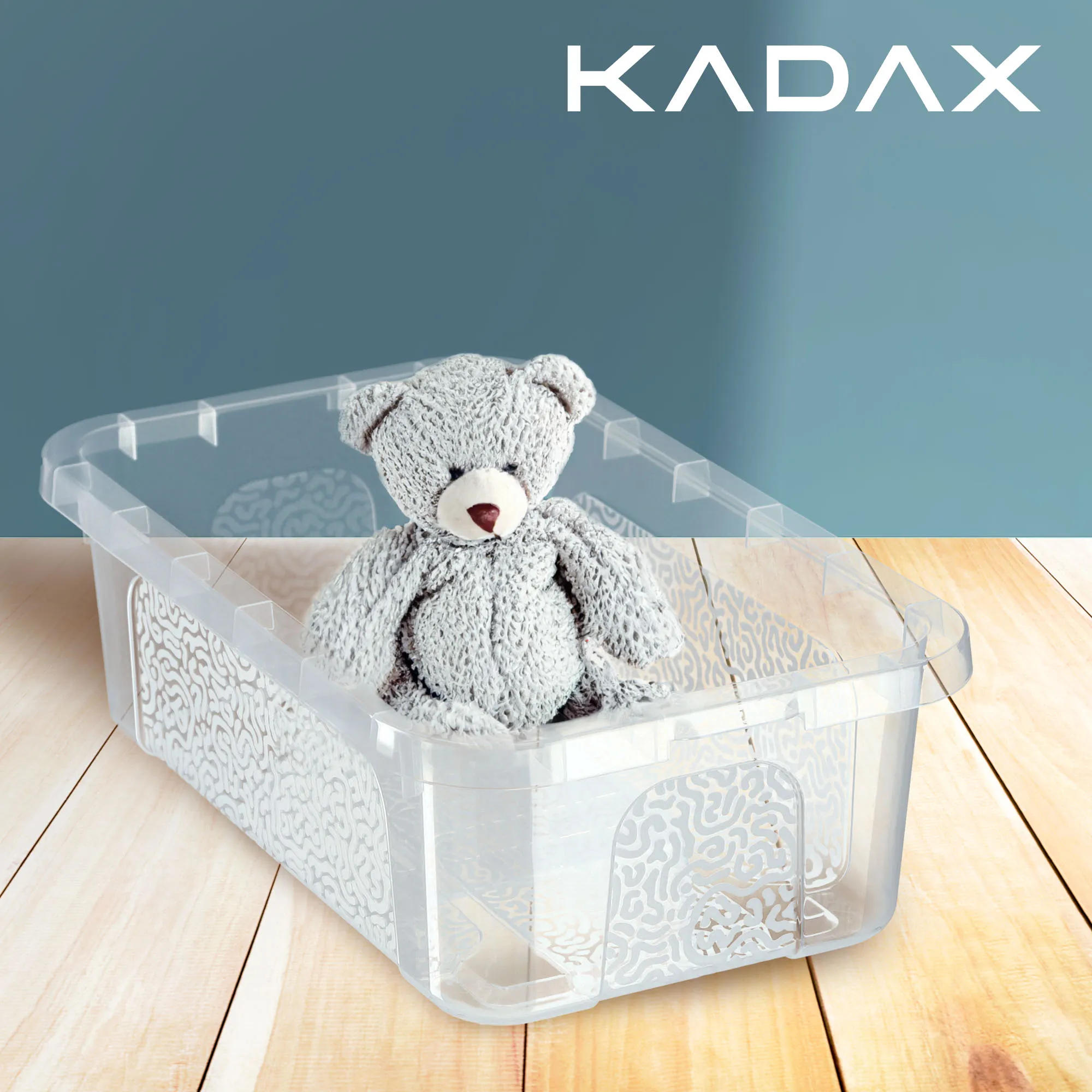 Dozza 4,5 l laikymo indas su dangteliu, bespalvis