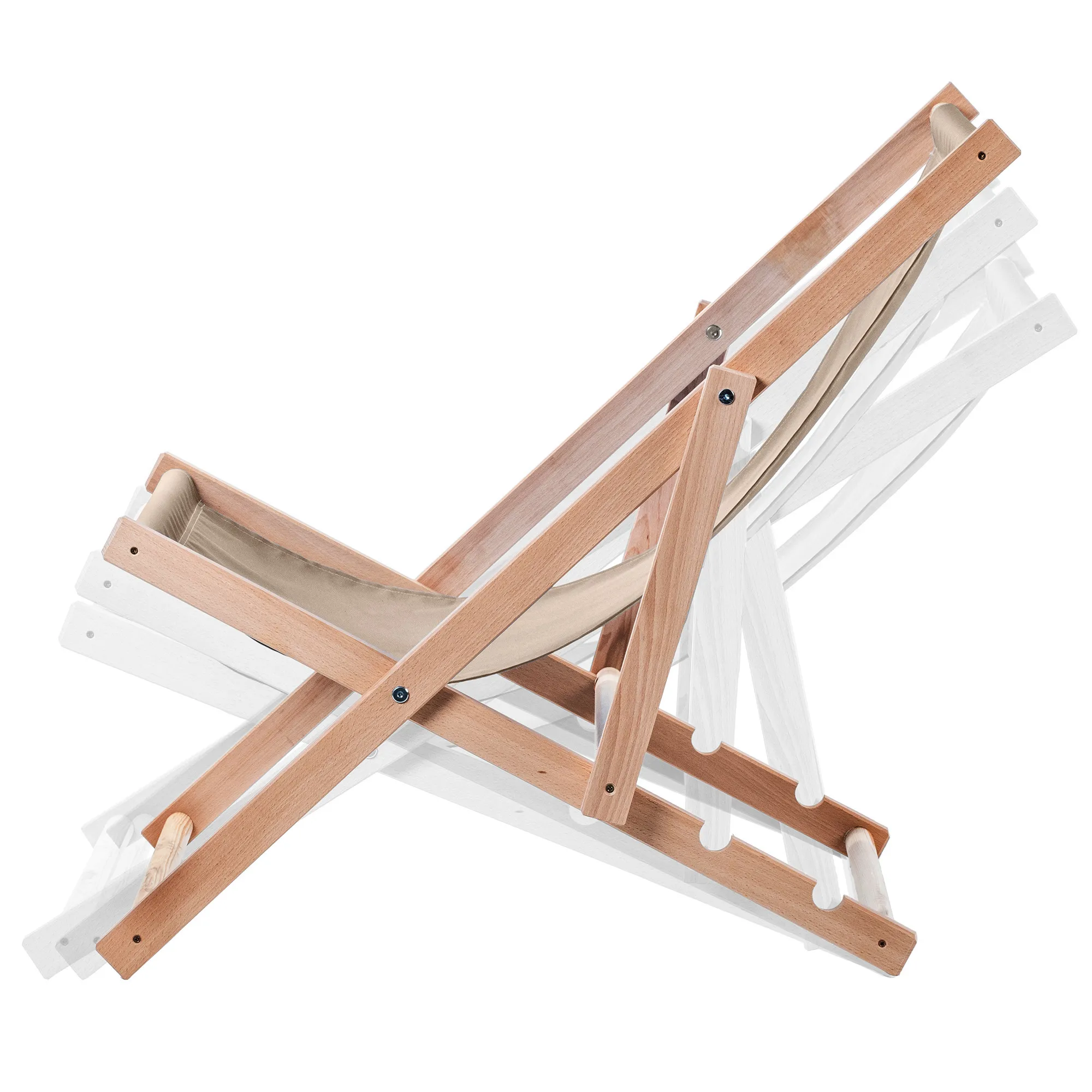 „Tulon“ kapučino stiliaus medinės gultų kėdės, 2 vnt.