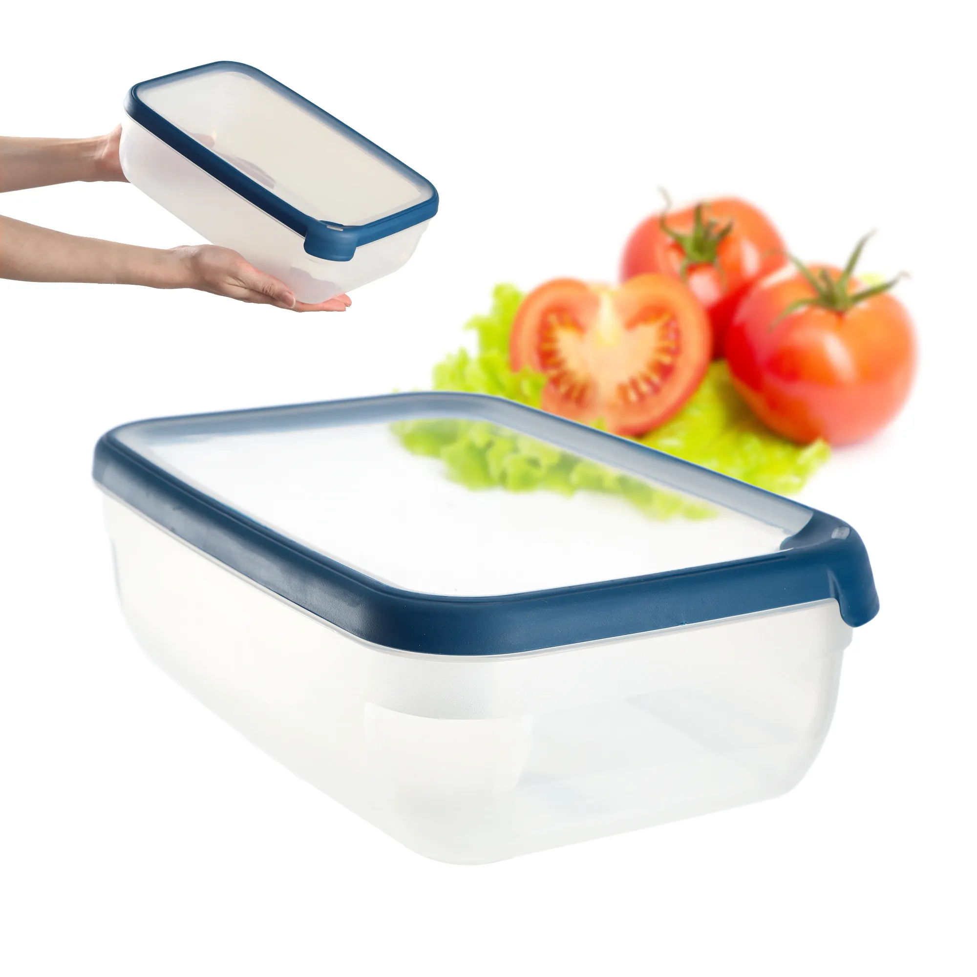 „Curver Grand Chef Eco Line“ stačiakampis indas, 4 l, mėlynas