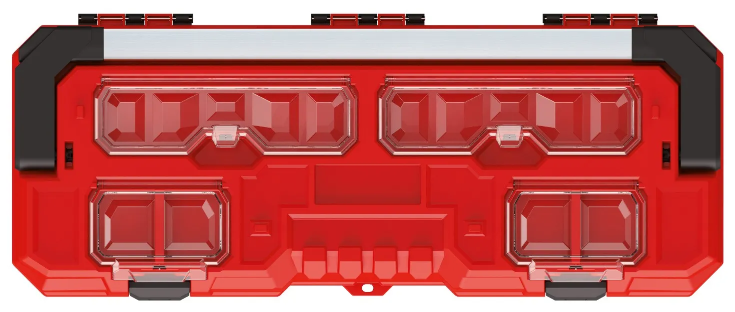 KISTENBERG Titan PLUS 75 AL 29 įrankių dėžė – KTIPA7530 – raudona