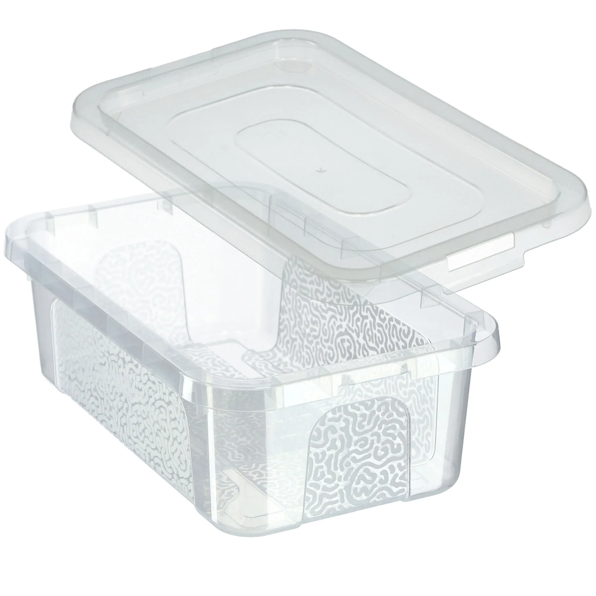 Dozza 4,5 l laikymo indas su dangteliu, bespalvis