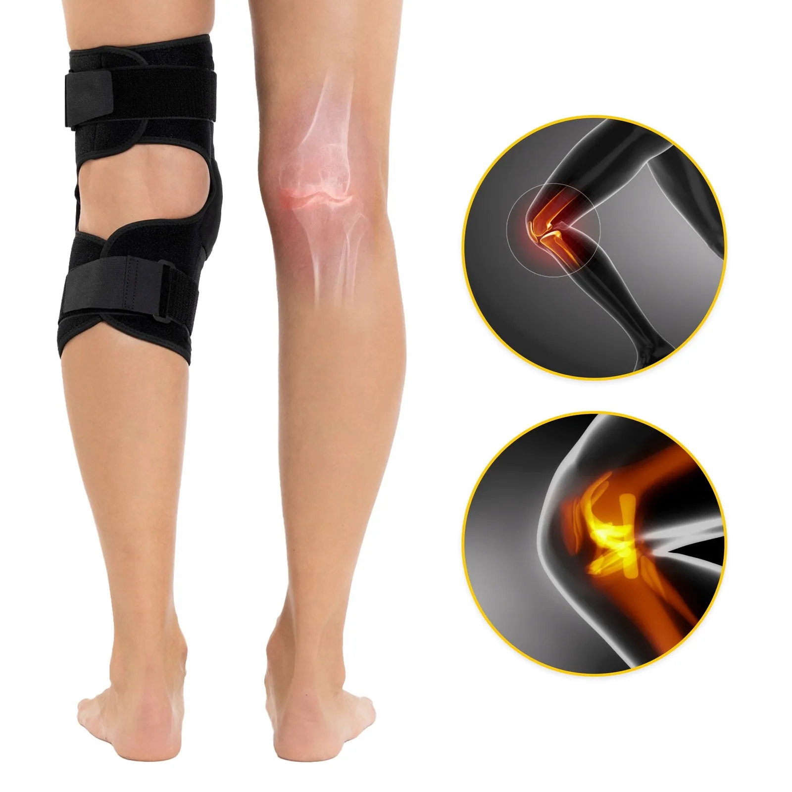 Kelio įtvaras su girnelės stabilizavimu XXL