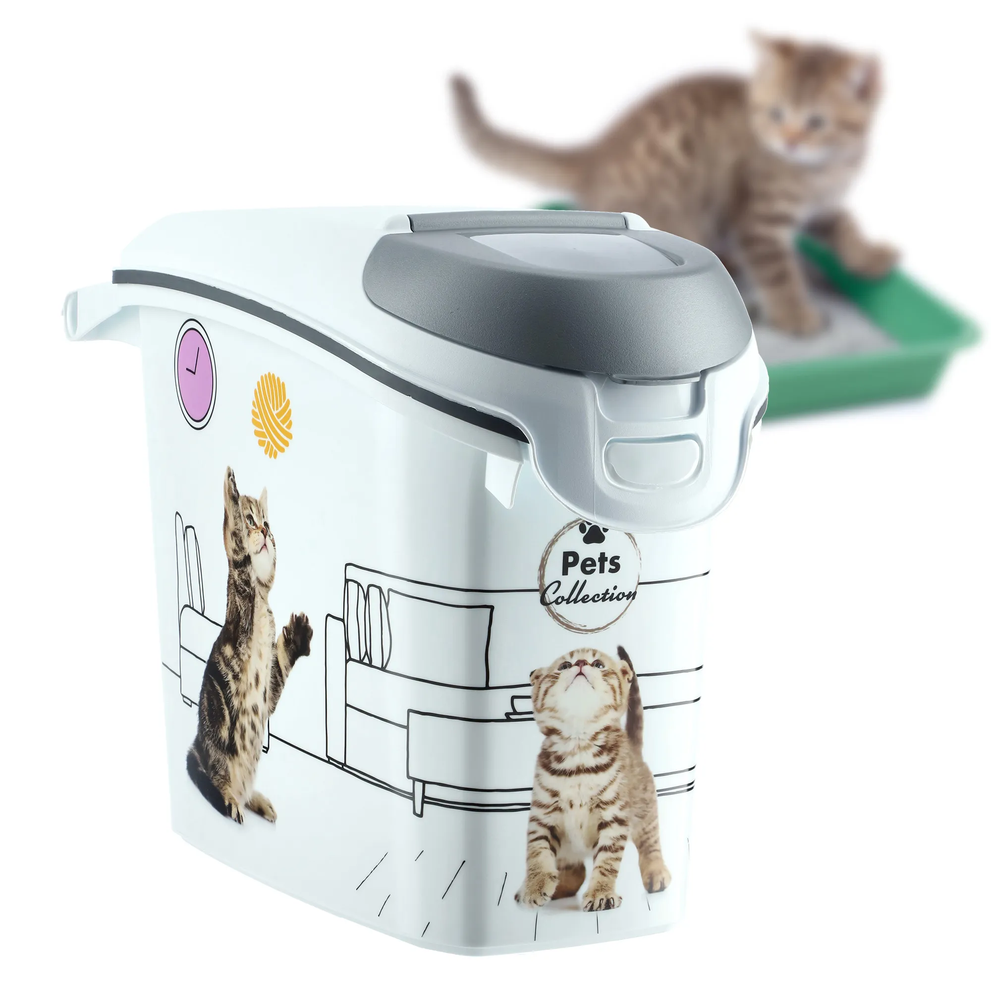 Curver Pet Life kačių maisto konteineris 15 l