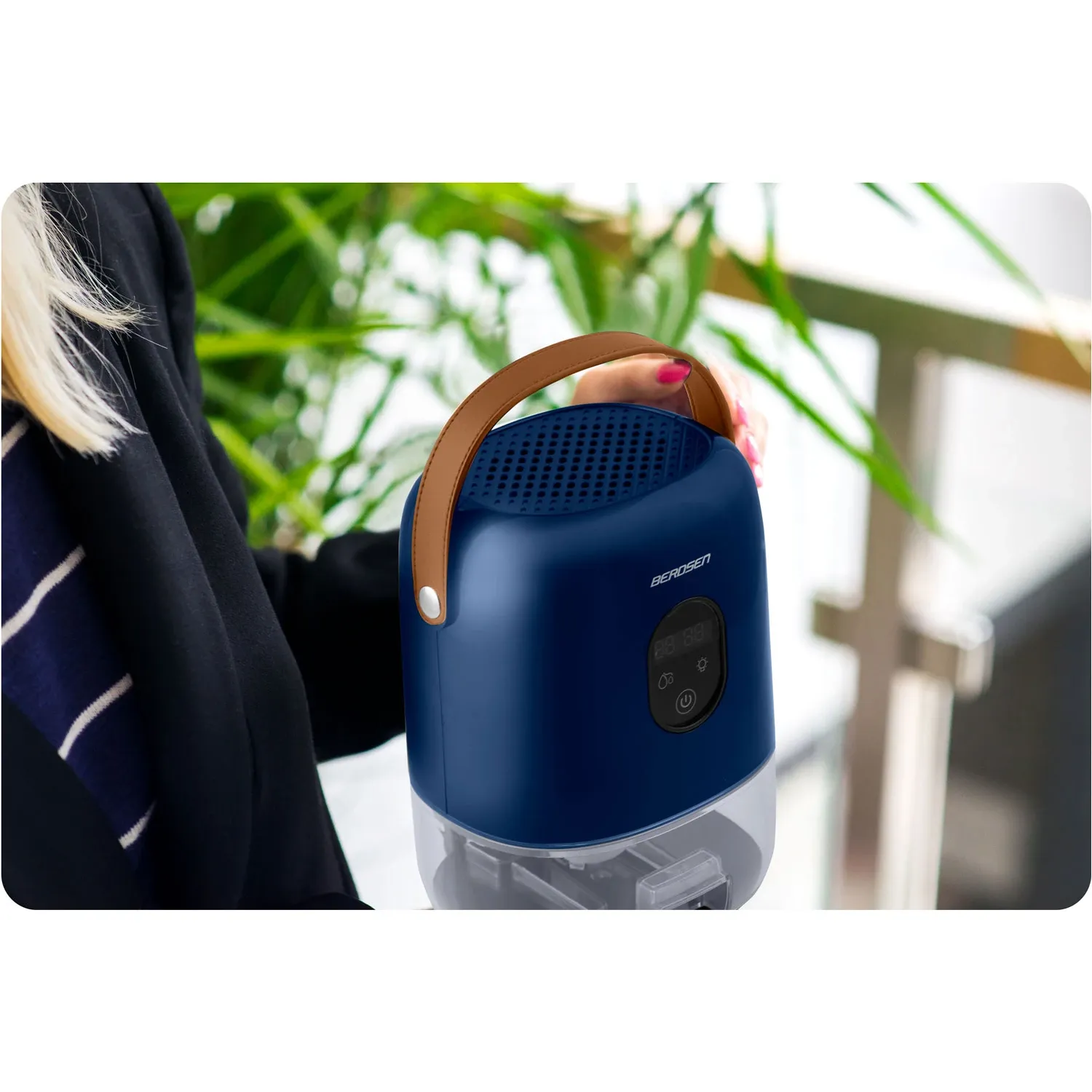 Berdsen BR-10B tamsiai mėlynas oro sausintuvas - drėgmės sugėriklis - nuotrauka 1